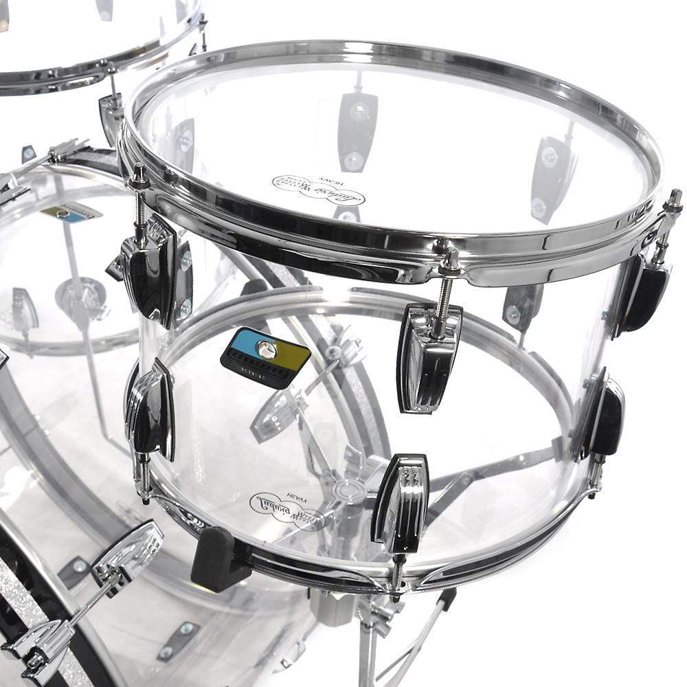 Ludwig Vistalite 13/16/24 3pc. Drum Kit Clear Drums and Percussion / Acoustic Drums / Full Acoustic Kits