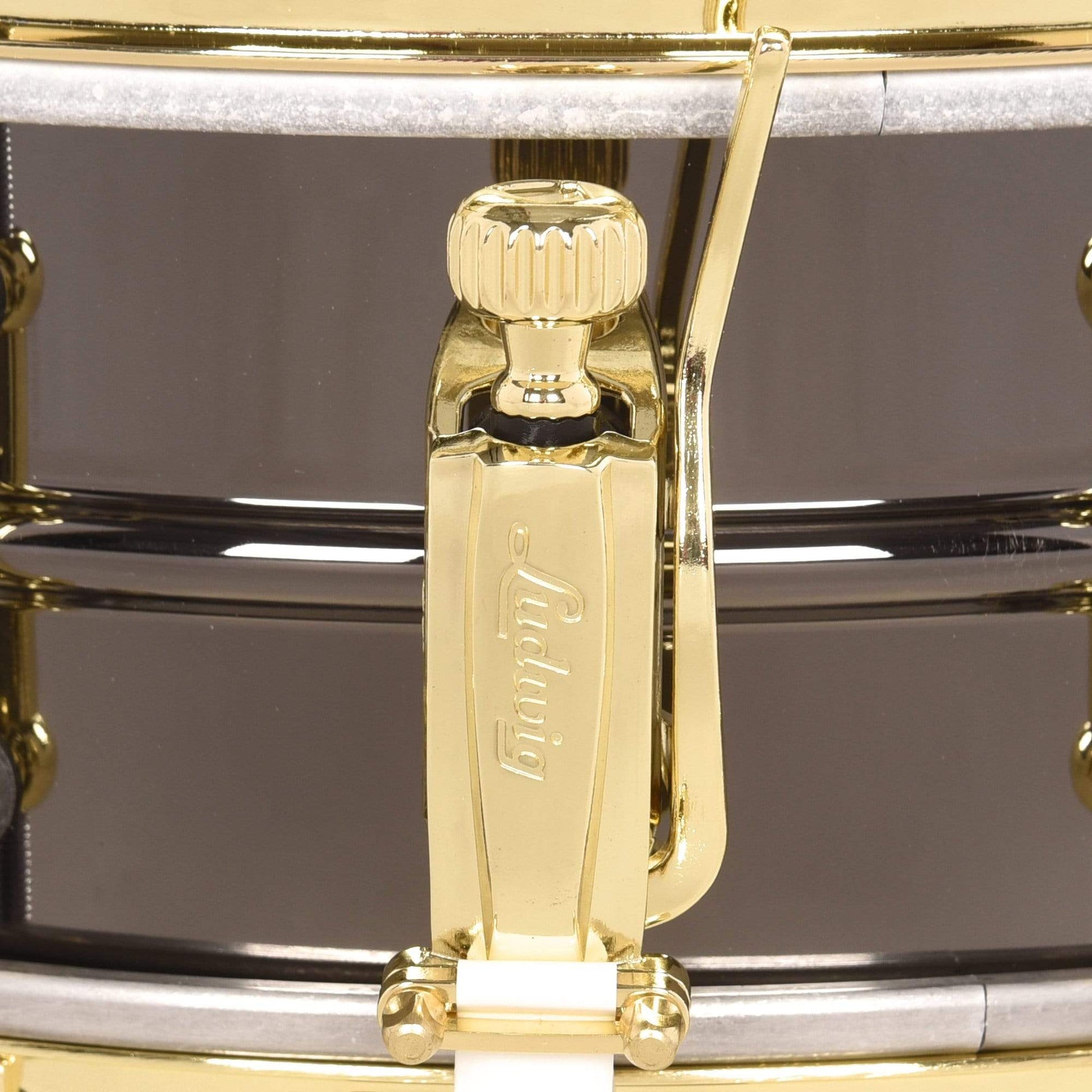 Ludwig 5x14 110th Anniversary Black Beauty 8-Lug Snare Drum Drums and Percussion / Acoustic Drums / Snare