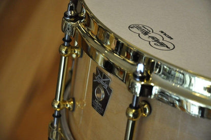 Ludwig 5x14 Classic Maple Snare Drum Natural Maple w/Tube Lugs, Brass Hdw Drums and Percussion / Acoustic Drums / Snare