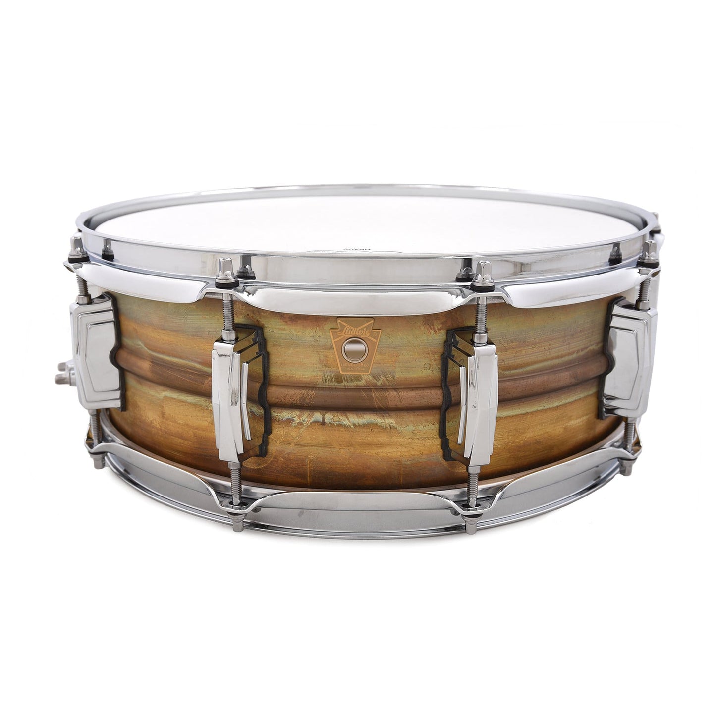 Ludwig 5x14 Raw Brass Phonic Snare Drum Drums and Percussion / Acoustic Drums / Snare