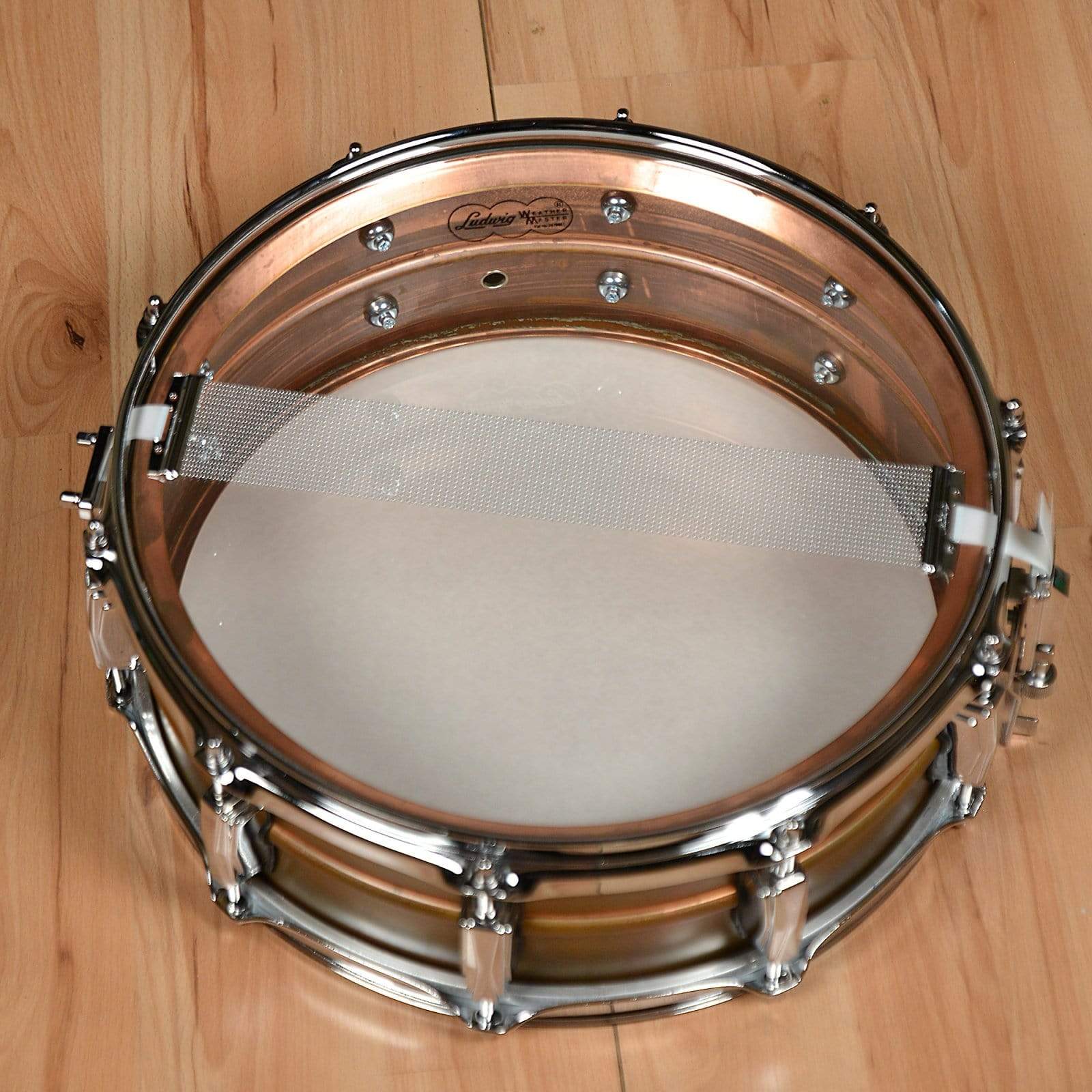 Ludwig 5x14 Raw Copper Phonic Snare Drum Drums and Percussion / Acoustic Drums / Snare