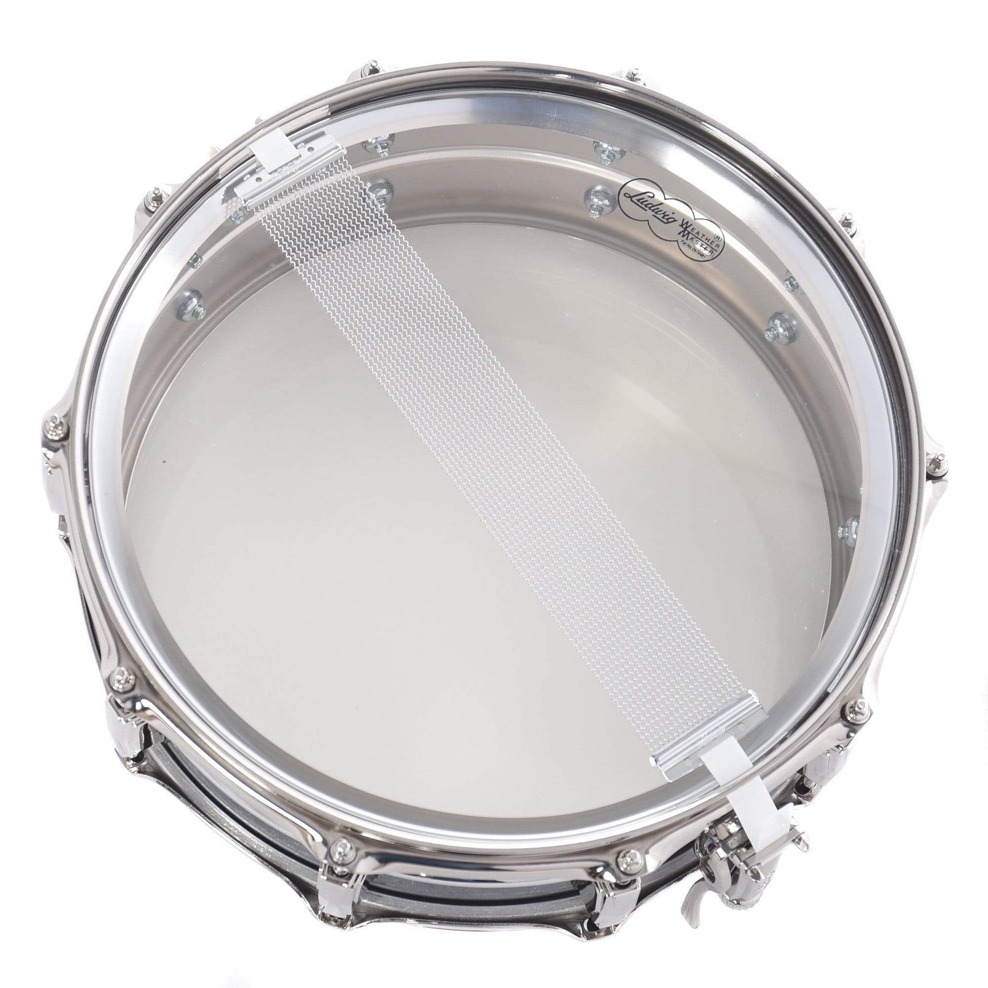 Ludwig 5x14 Super Ludwig Chrome Over Brass Snare Drum w/Nickel Hdw Drums and Percussion / Acoustic Drums / Snare