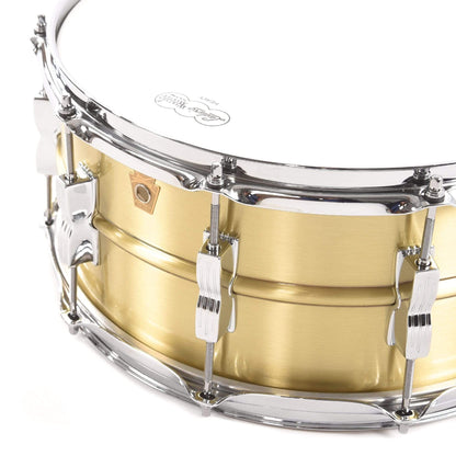 Ludwig 6.5x14 Acro Brushed Brass Snare Drum Drums and Percussion / Acoustic Drums / Snare