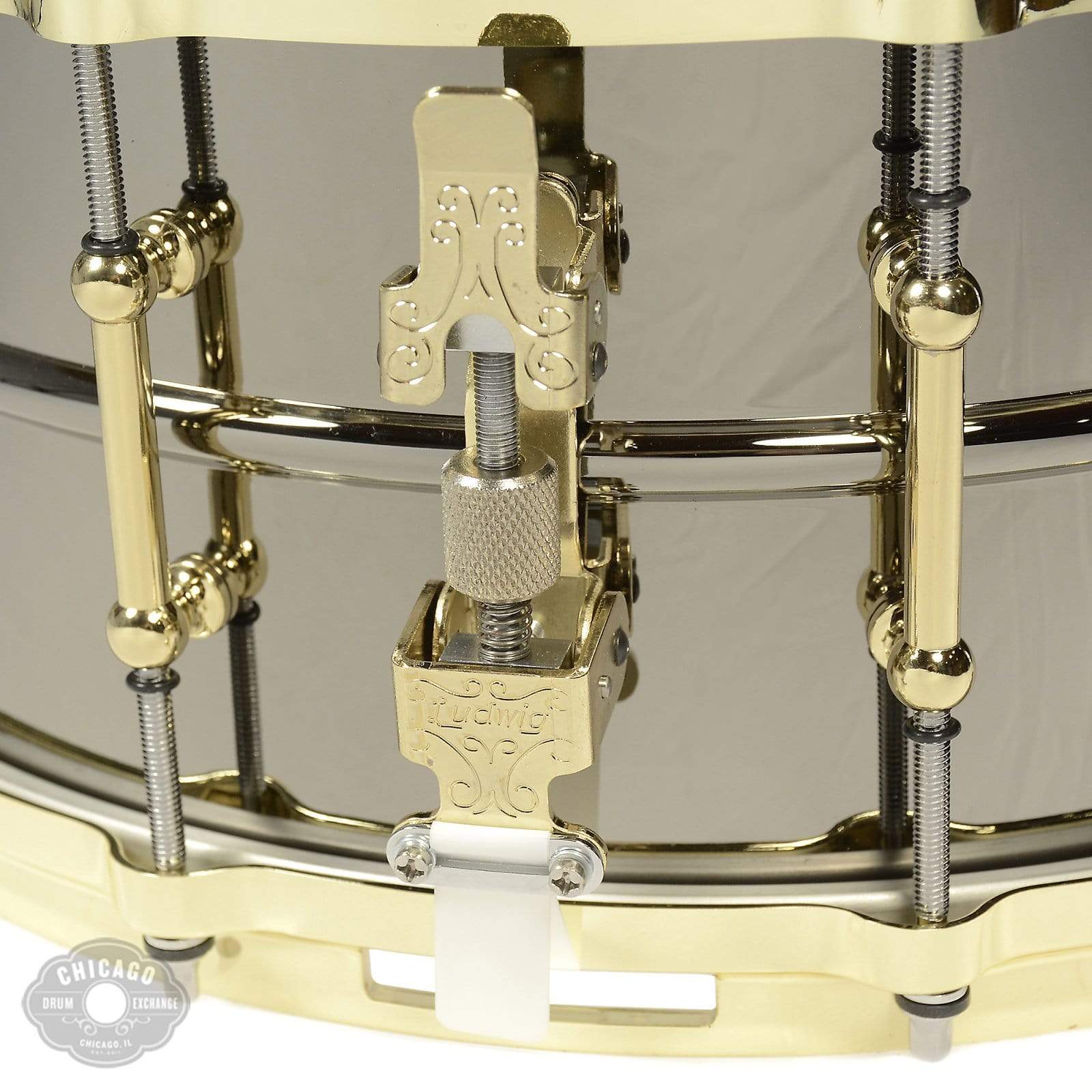 Ludwig 6.5x14 Black Beauty "Brass on Brass" Snare Drum Drums and Percussion / Acoustic Drums / Snare