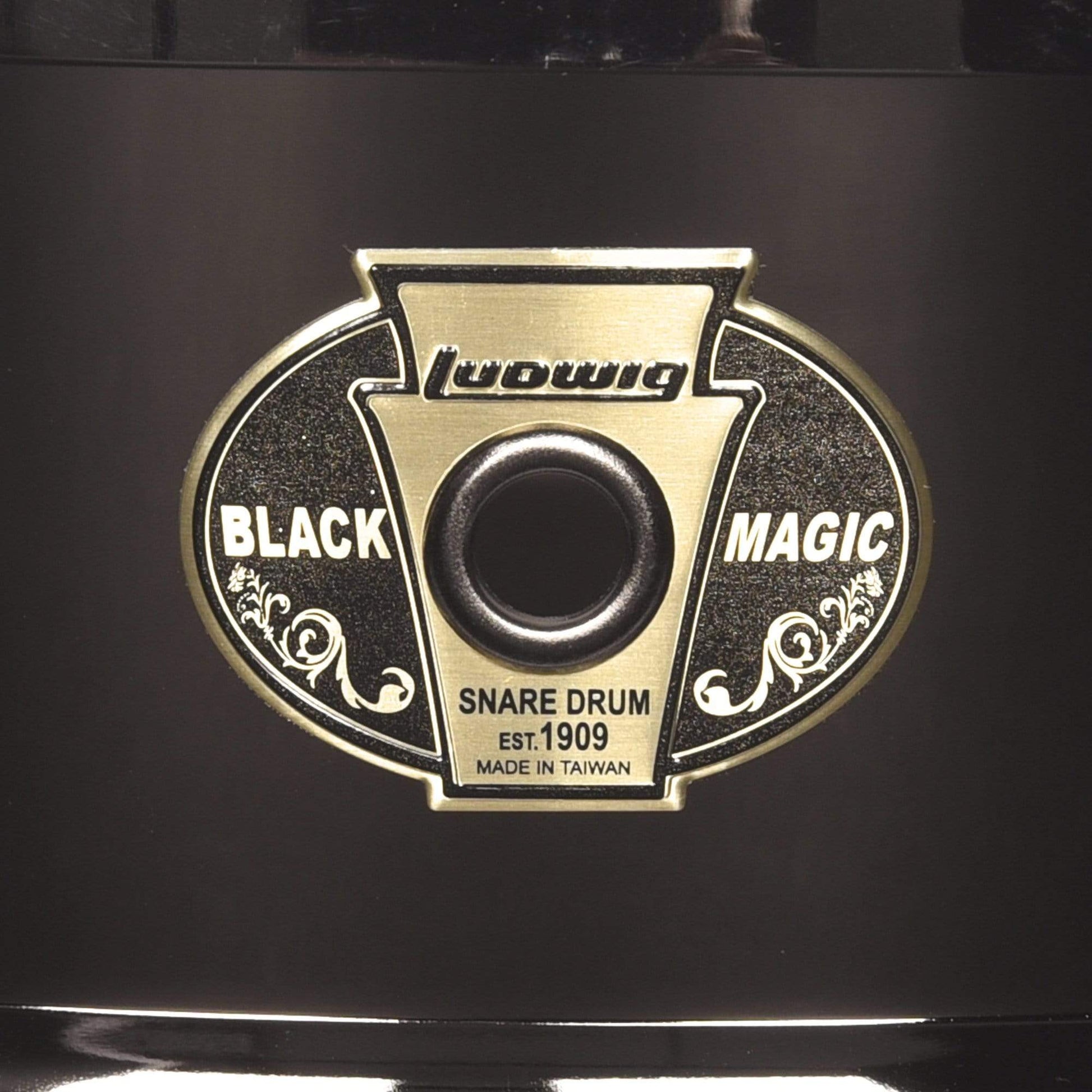 Ludwig 6.5x14 Black Magic Snare Drum Drums and Percussion / Acoustic Drums / Snare