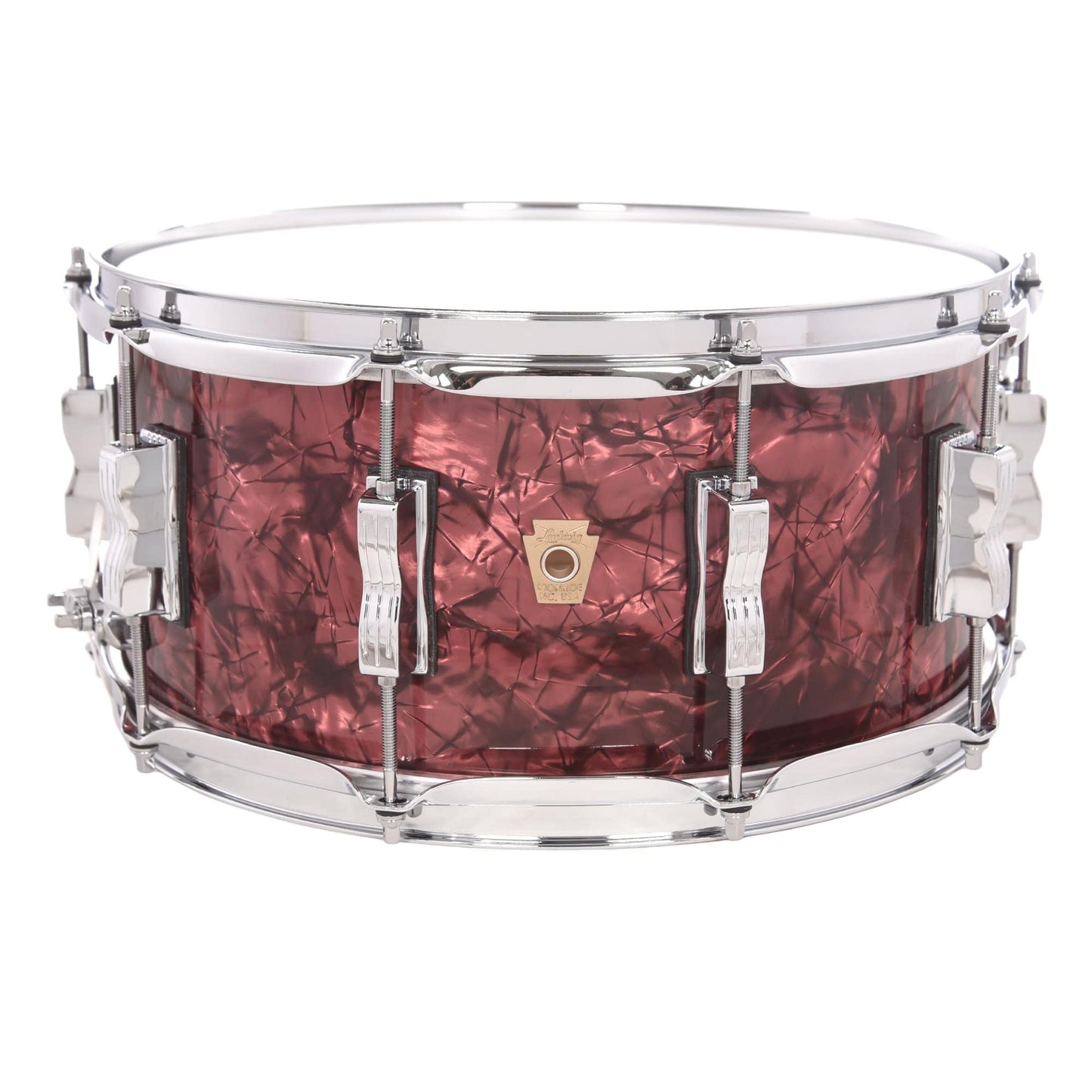 Ludwig 6.5x14 Classic Maple Snare Drum Burgundy Pearl Drums and Percussion / Acoustic Drums / Snare