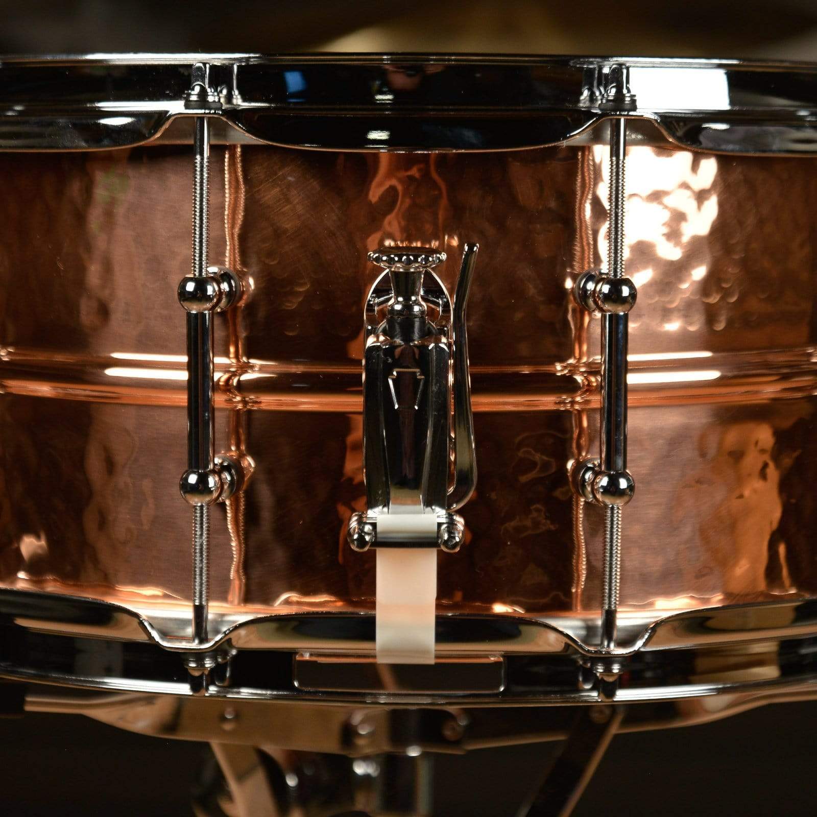 Ludwig 6.5x14 Hammered Copper Phonic Snare Drum w/Tube Lugs Drums and Percussion / Acoustic Drums / Snare