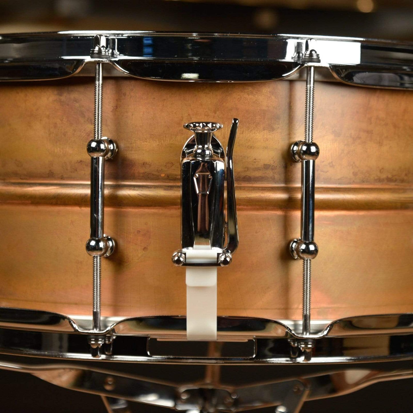 Ludwig 6.5x14 Raw Copper Phonic Snare Drum w/Tube Lugs Drums and Percussion / Acoustic Drums / Snare