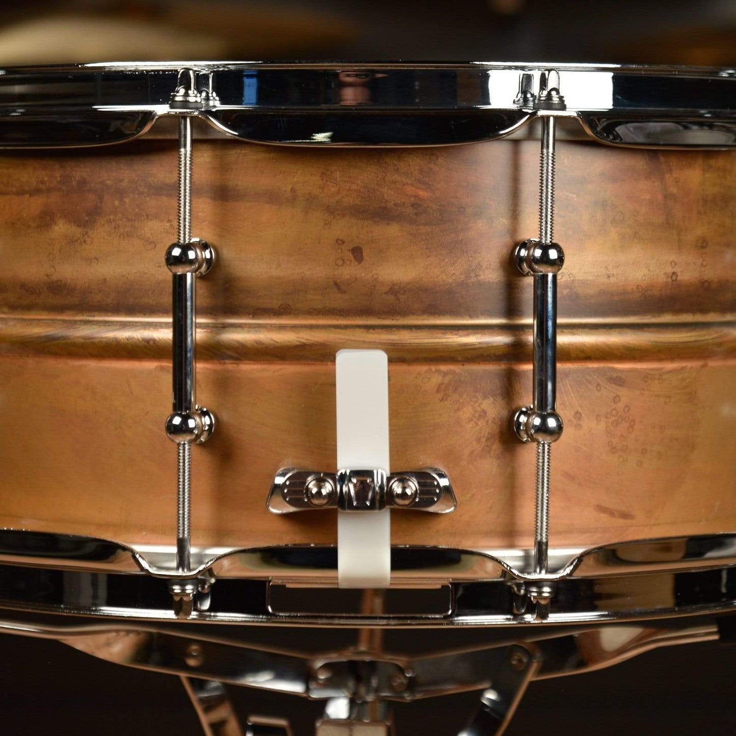 Ludwig 6.5x14 Raw Copper Phonic Snare Drum w/Tube Lugs Drums and Percussion / Acoustic Drums / Snare