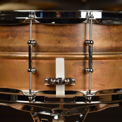 Ludwig 6.5x14 Raw Copper Phonic Snare Drum w/Tube Lugs Drums and Percussion / Acoustic Drums / Snare