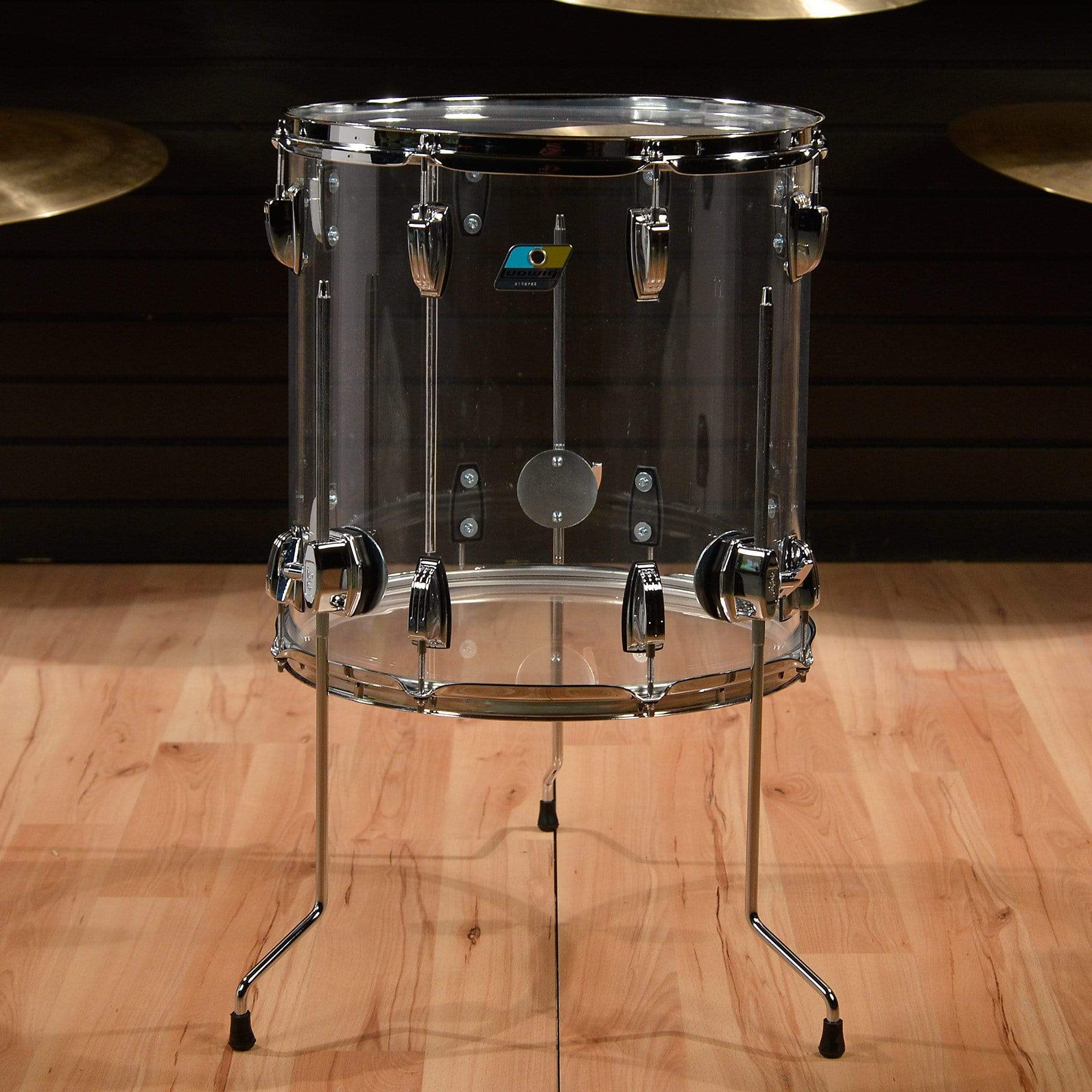 Ludwig vistalite sales floor tom