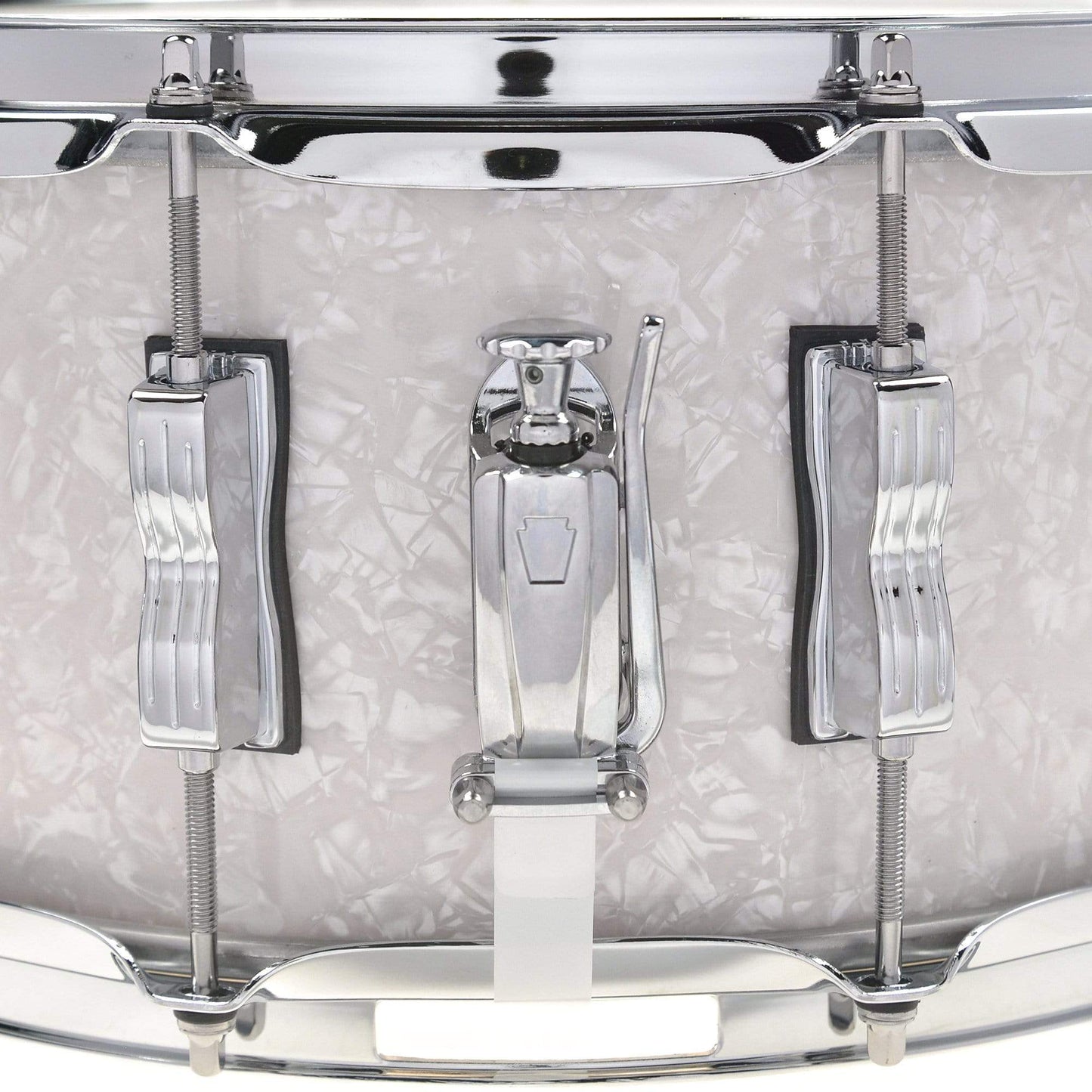 Ludwig 6.5x14 Classic Maple Snare Drum White Marine Pearl