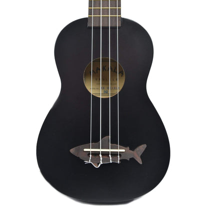 Makala Shark Composite Soprano Ukulele Black Folk Instruments / Ukuleles