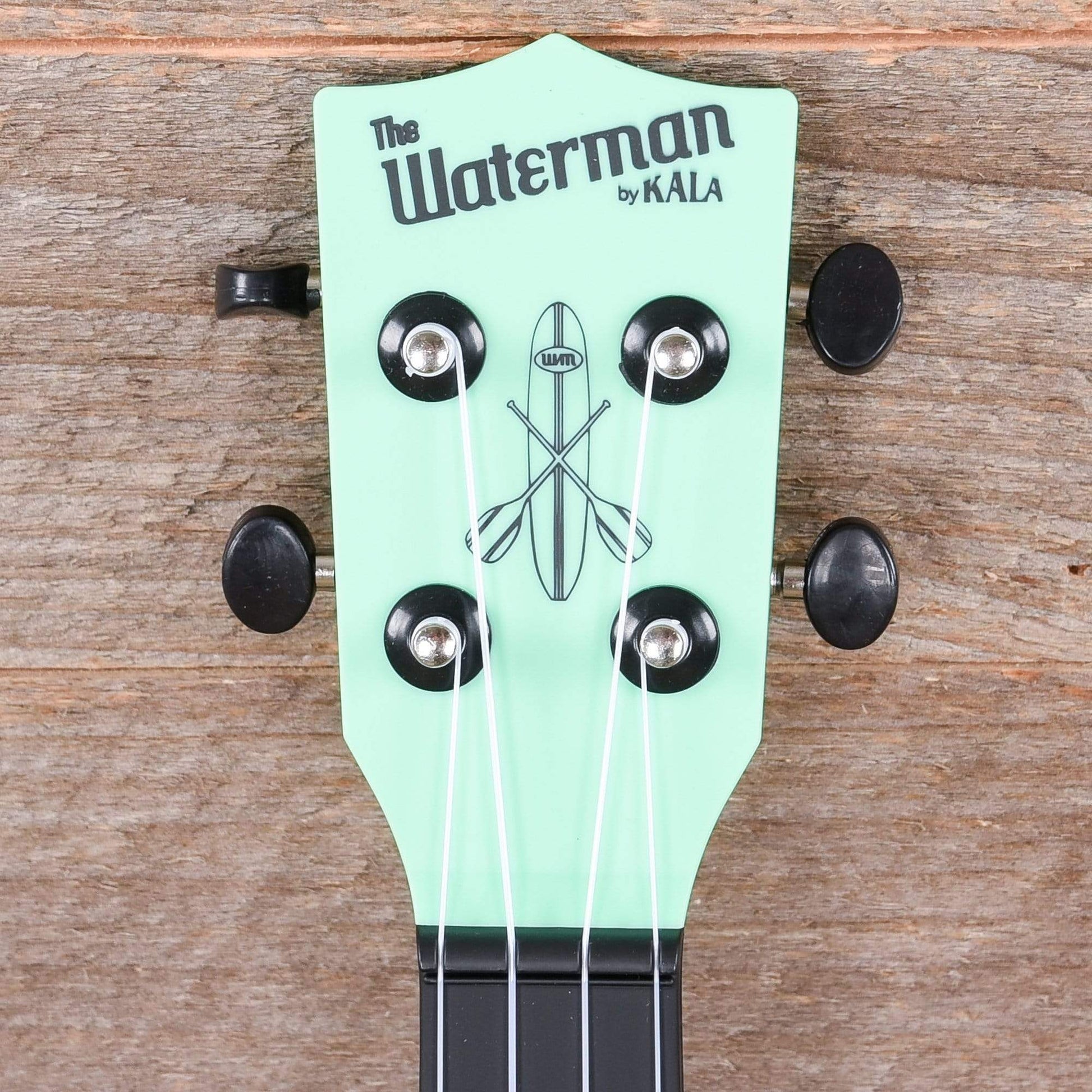 Makala Waterman Composite Soprano Ukulele Seafoam Green Folk Instruments / Ukuleles