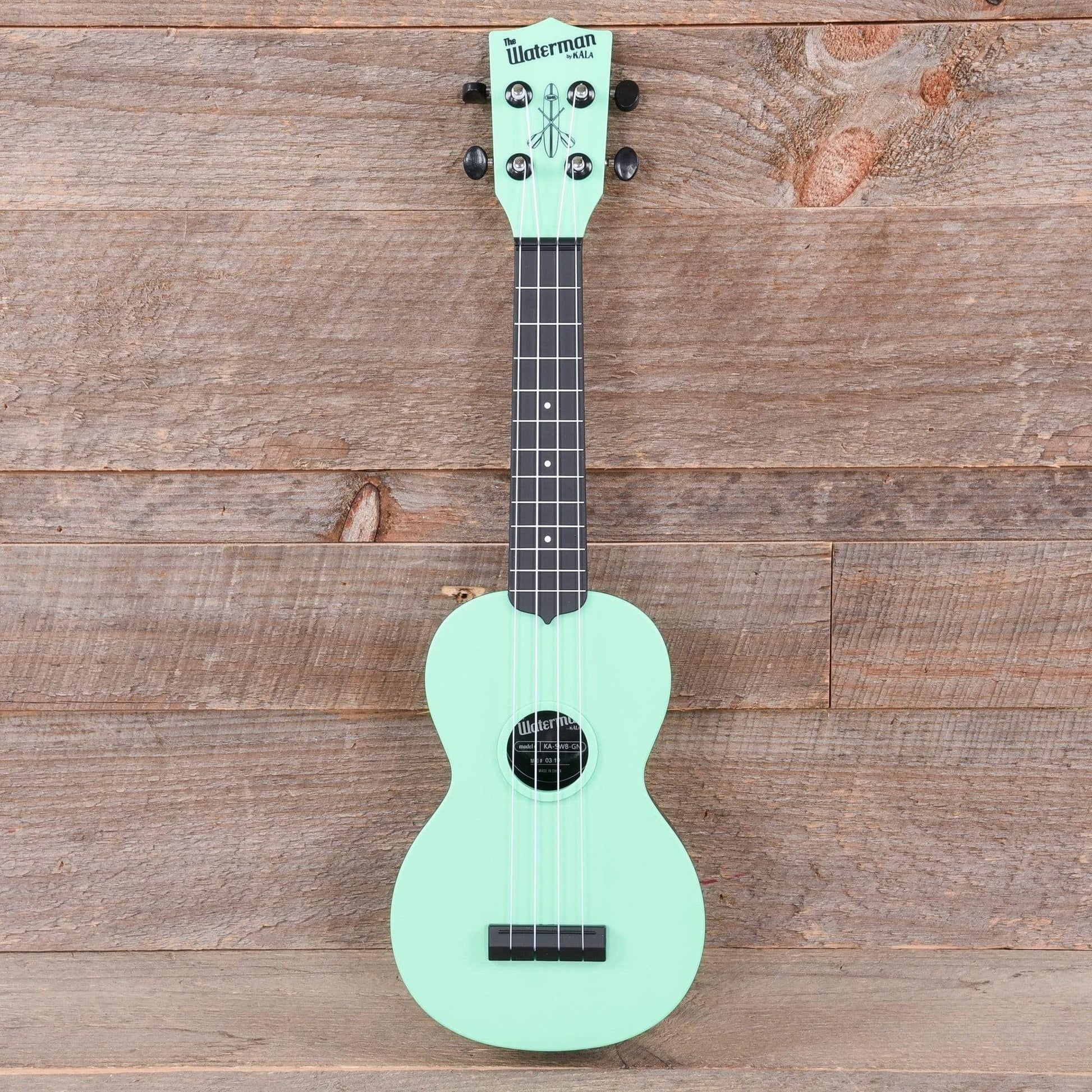 Makala Waterman Composite Soprano Ukulele Seafoam Green Folk Instruments / Ukuleles