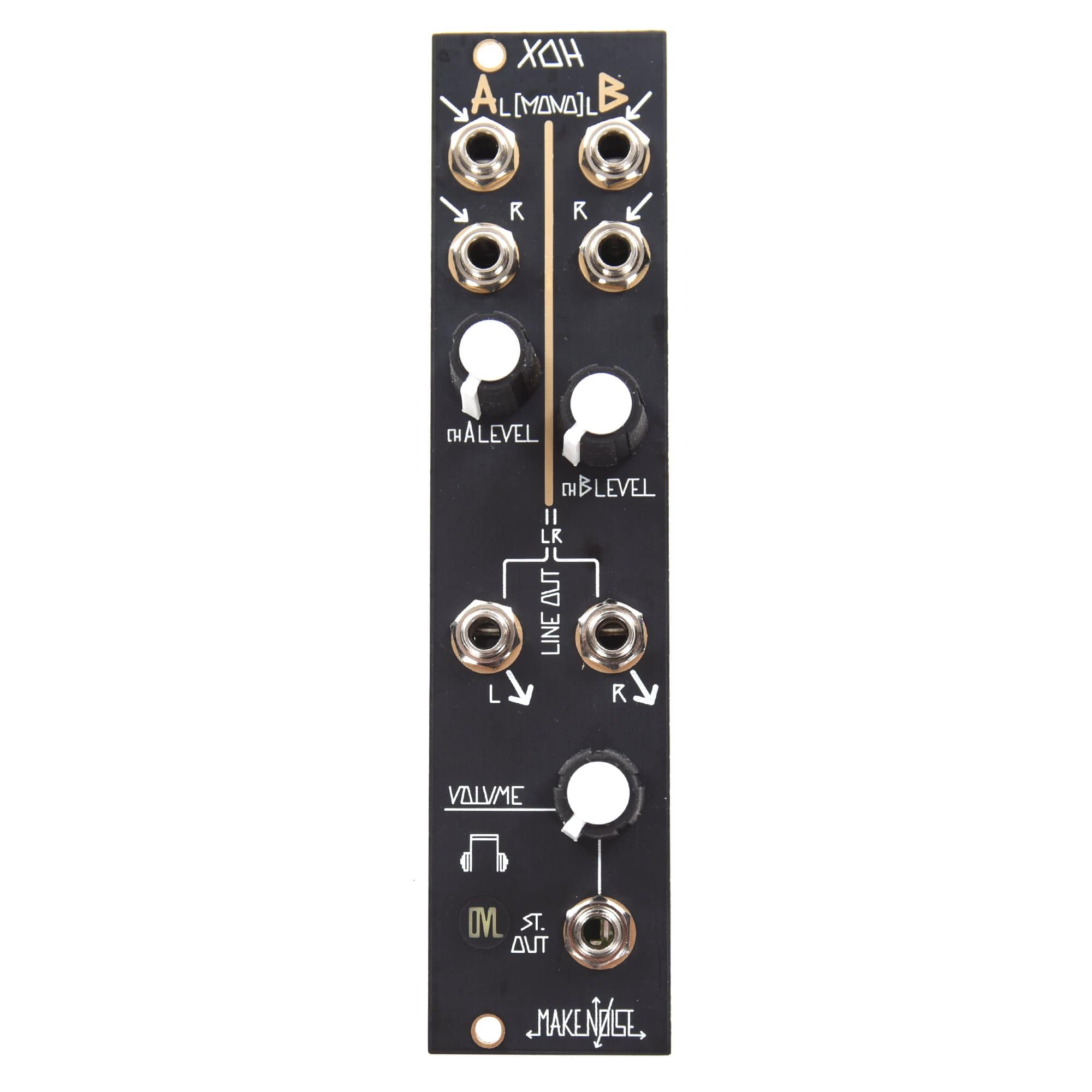 Make Noise XOH Stereo Mixer Output Eurorack Module Keyboards and Synths / Synths / Eurorack