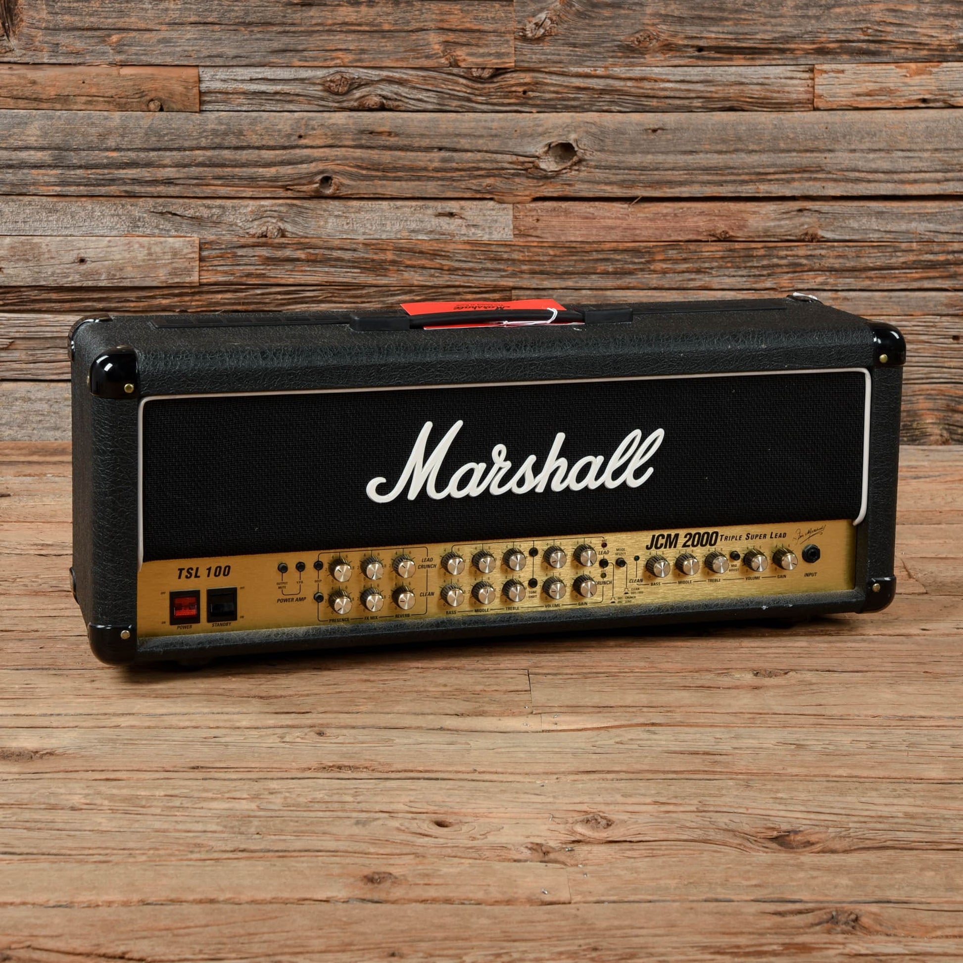 Marshall JCM2000 TSL 100 Triple Super Lead 3-Channel 100-Watt Guitar Amp Head Amps / Guitar Cabinets