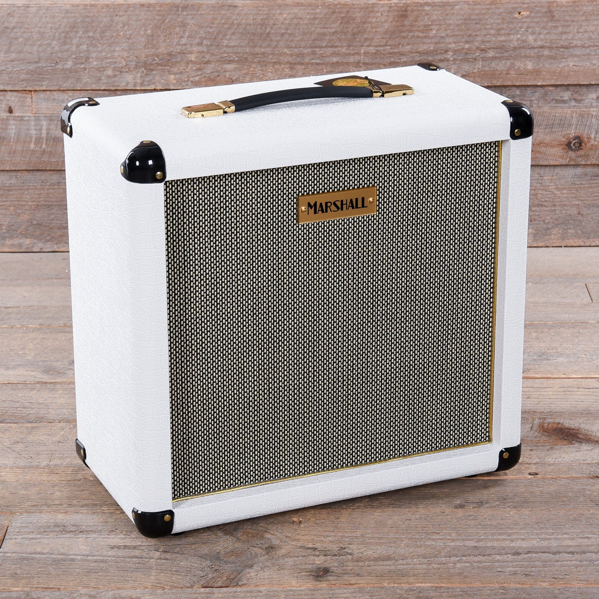 Marshall Limited Edition SC112 Studio Classic White Elephant Grain 1x12 Speaker Cabinet 70W 16 Ohm Mono Amps / Guitar Cabinets