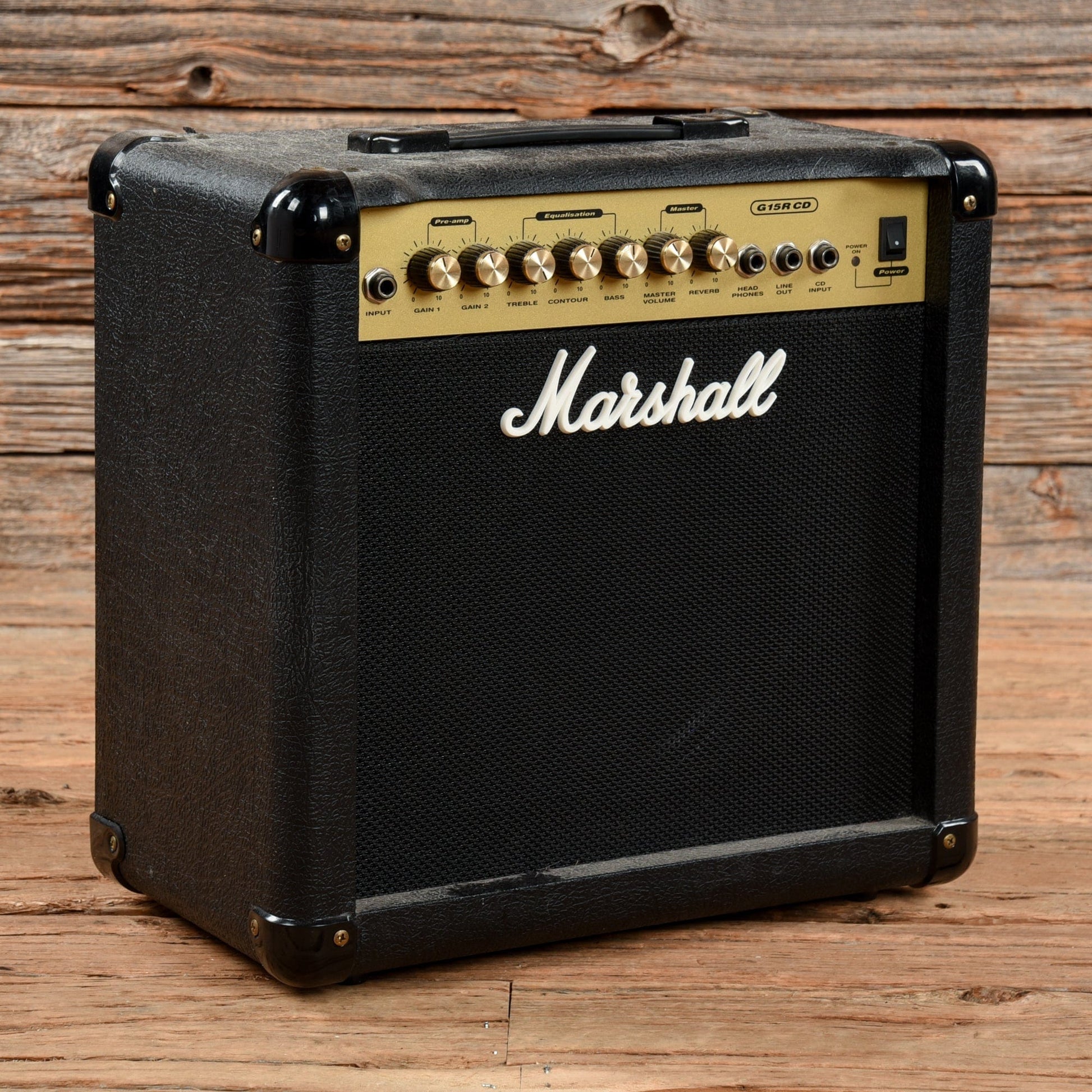 Marshall MG G15RCD 2-Channel 15-Watt 1x8" Solid State Guitar Combo Amps / Guitar Cabinets