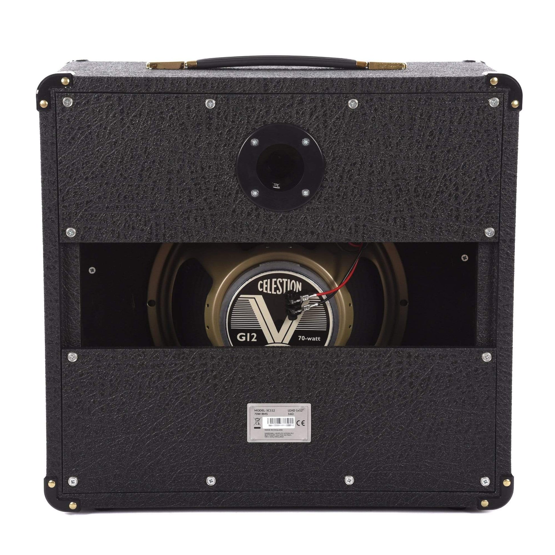 Marshall SC112 Studio Classic JCM800 Series 1x12 Speaker Cabinet 70W 16 Ohm Mono Amps / Guitar Cabinets