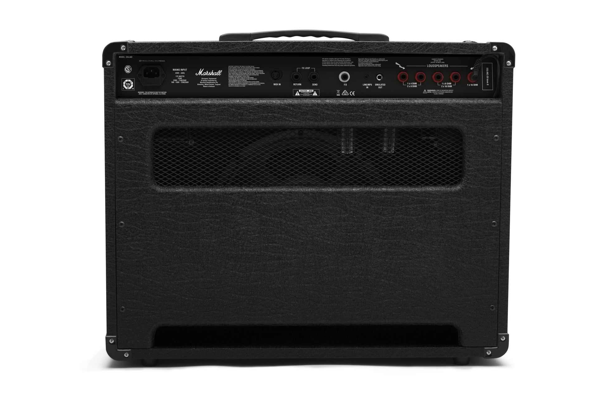 Marshall DSL40CR 40W All-Valve 2-Channel 1x12" Combo w/Resonance Digital Reverb & Celestion V-Type Speaker Amps / Guitar Combos