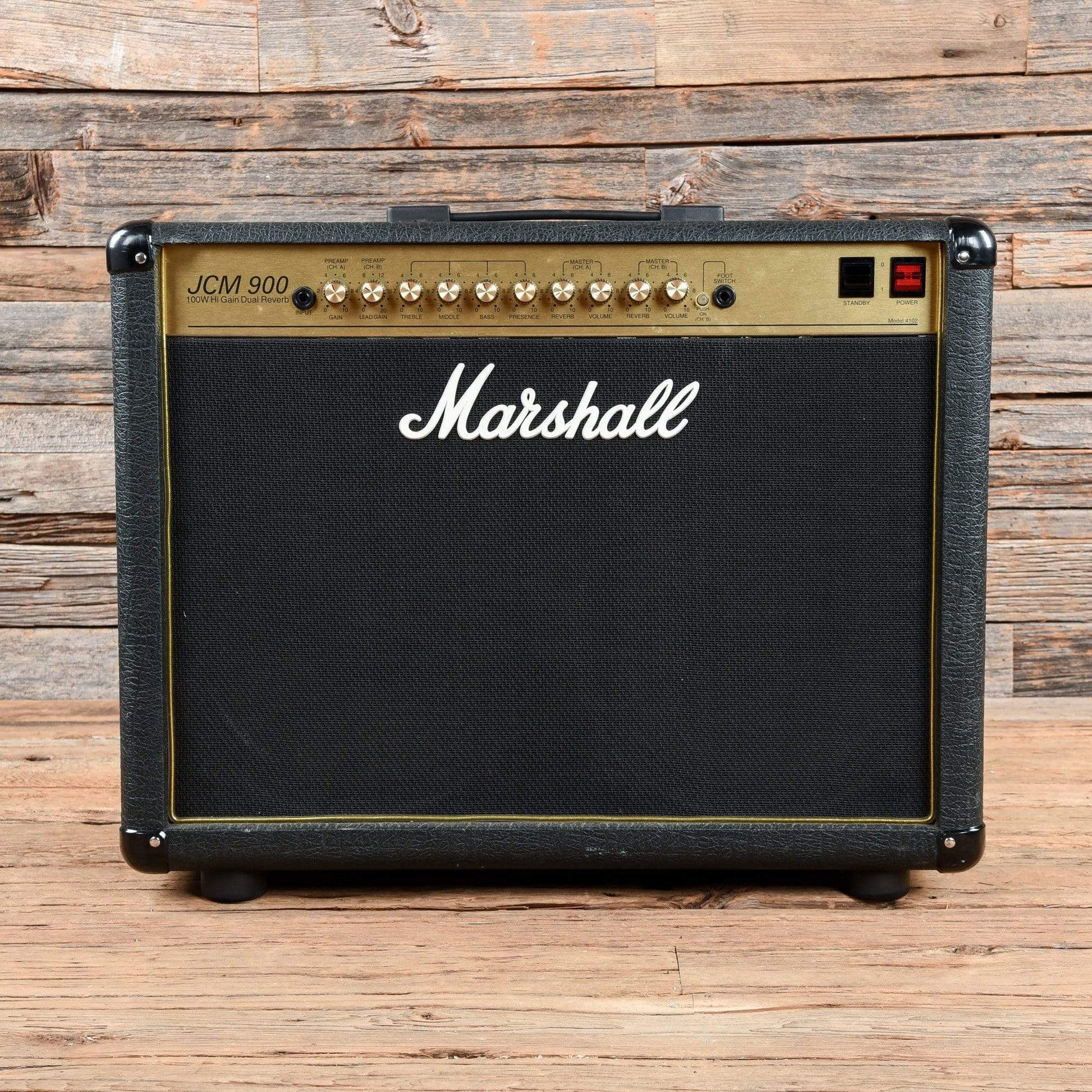 Marshall JCM 900 Model 4502 50-Watt Hi Gain Dual Reverb 2x12 Combo  1996 Amps / Guitar Combos