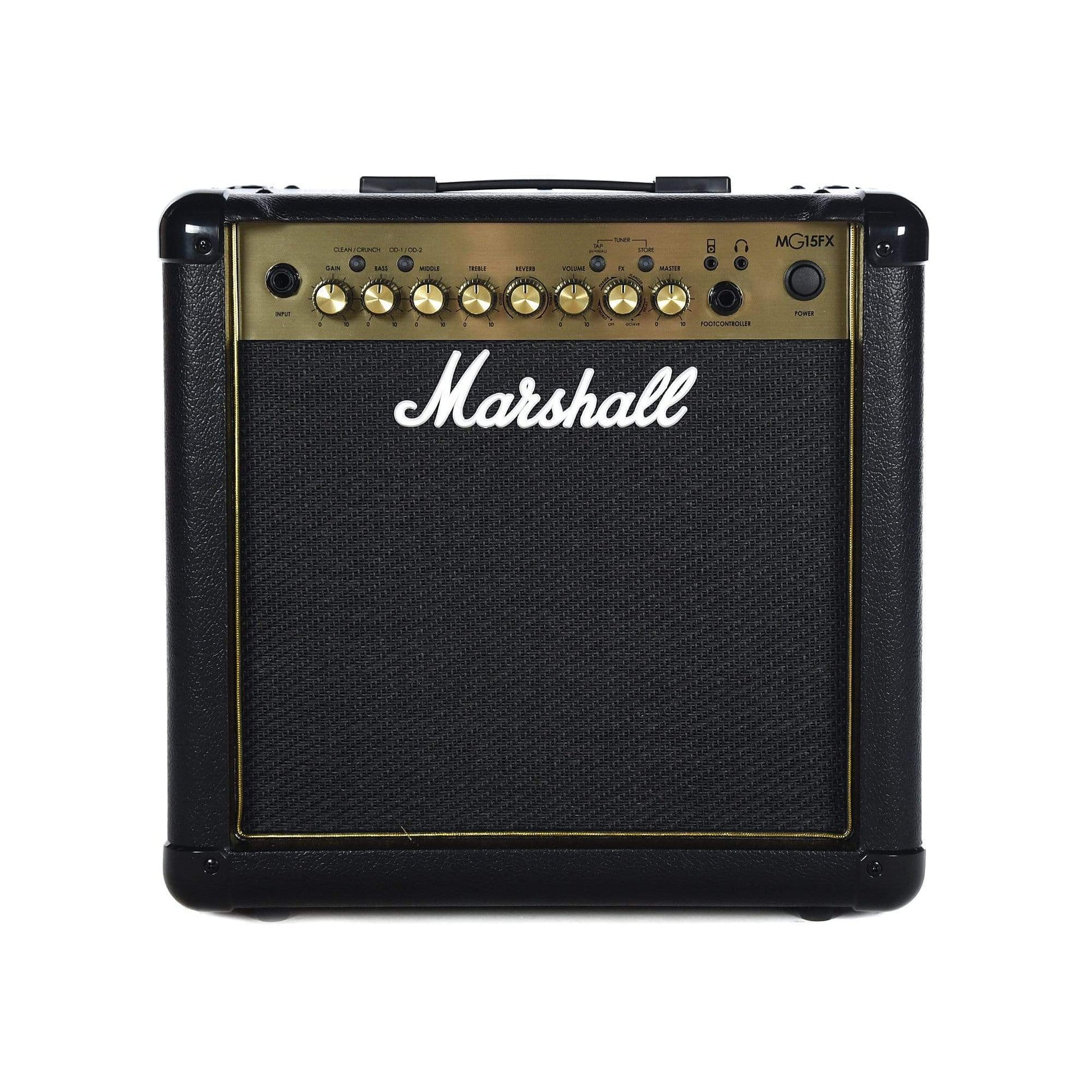 Marshall MG15GFX 15W 1x8" Combo w/2-Channels, FX, & MP3 Input Amps / Guitar Combos