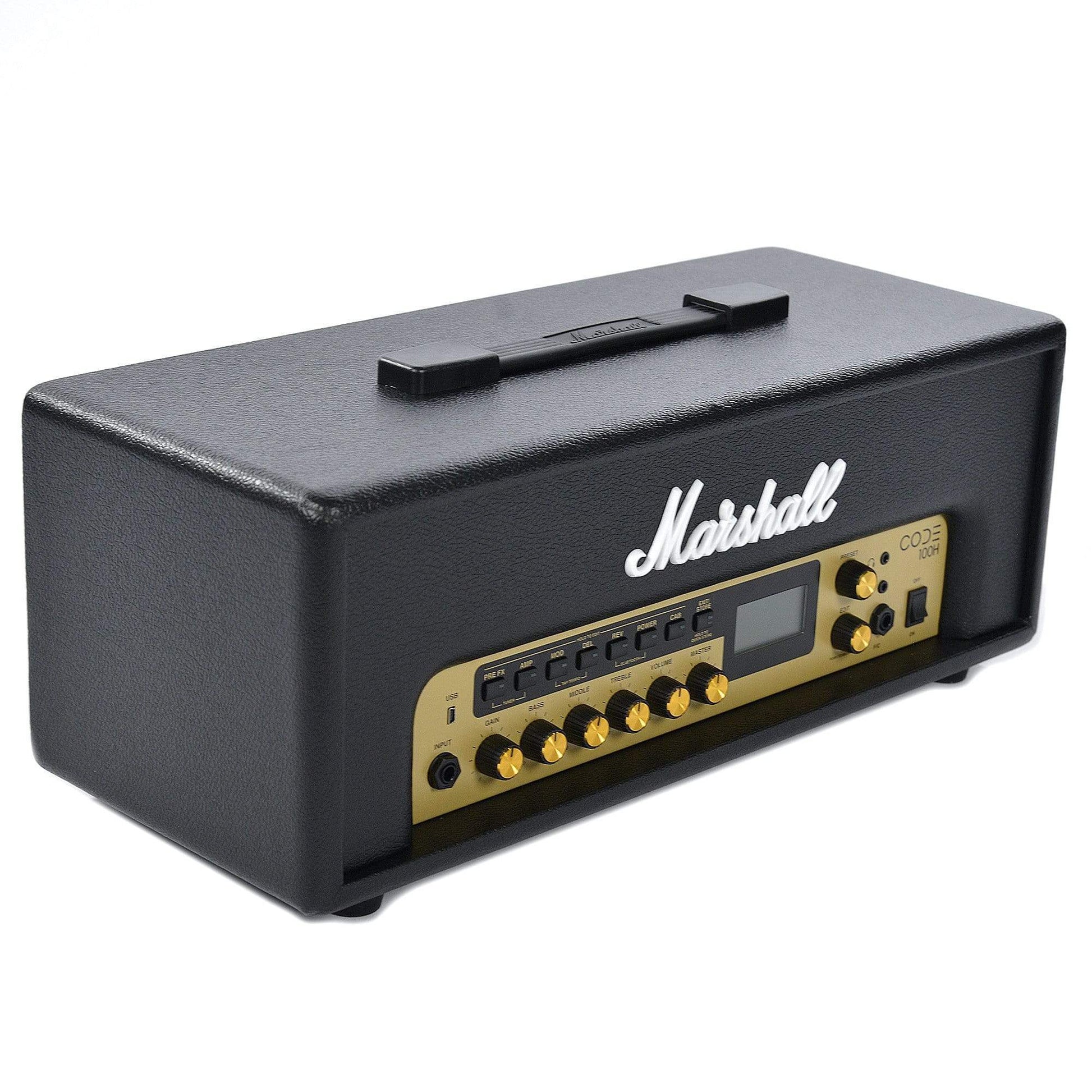 Marshall Code 100W Digital Head w/100 Presets, Bluetooth, and USB Amps / Guitar Heads