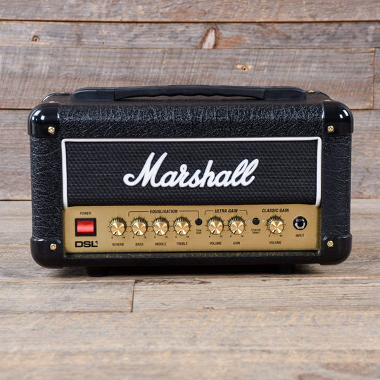 Marshall DSL1HR 1W All-Valve 2-Channel Head w/Digital Reverb Amps / Guitar Heads