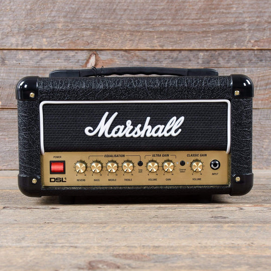 Marshall DSL1HR 1W All-Valve 2-Channel Head w/Digital Reverb Amps / Guitar Heads