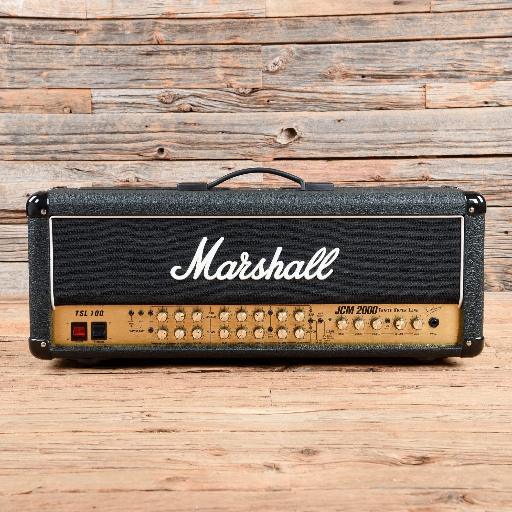 Marshall JCM 2000 TSL 100 Triple Super Lead 3-Channel 100-Watt Guitar Amp Head Amps / Guitar Heads