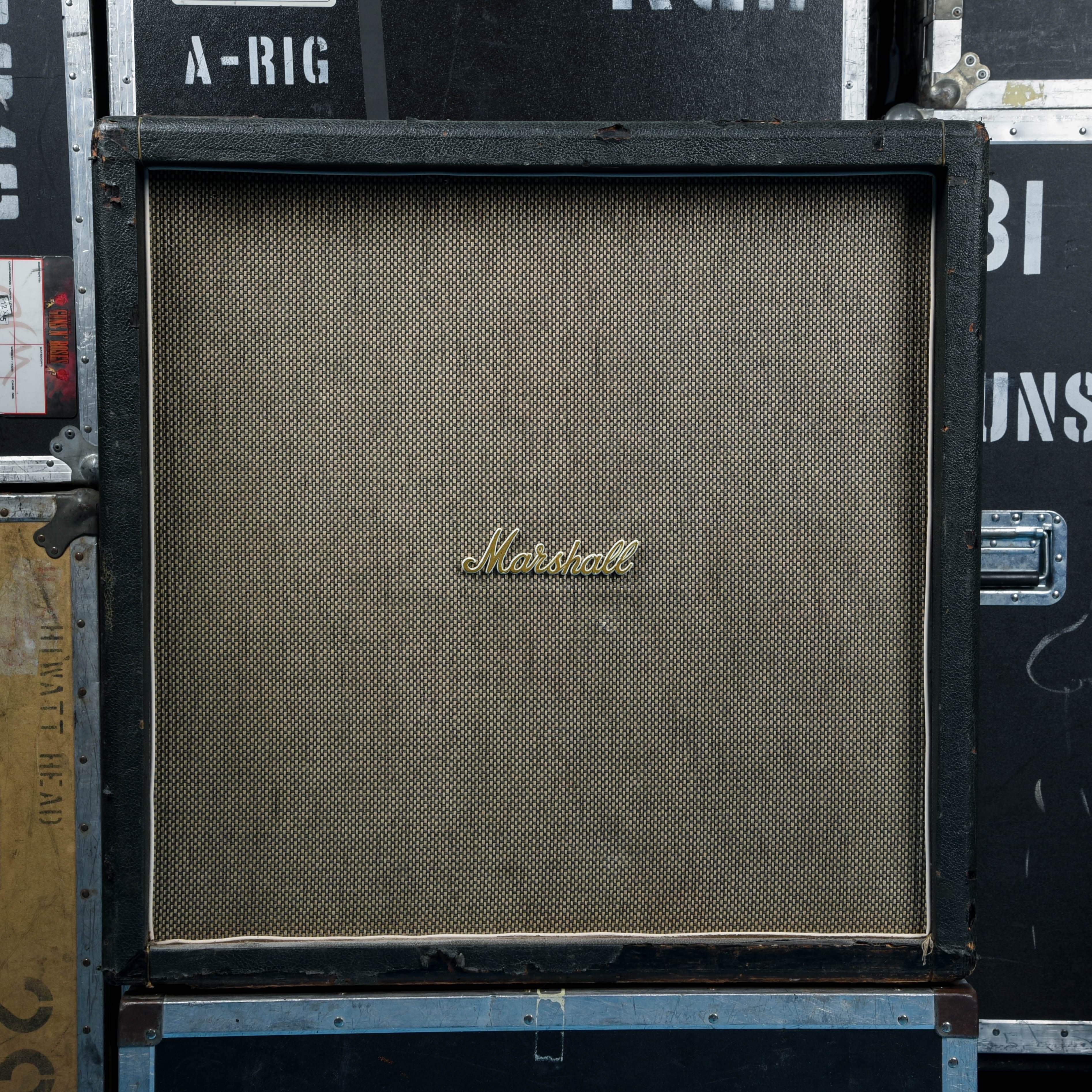 Marshall 4x12 Straight Basketweave Cabinet