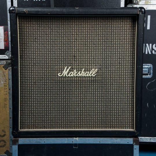 Marshall 4x12 Straight Checkerboard Cabinet  1978