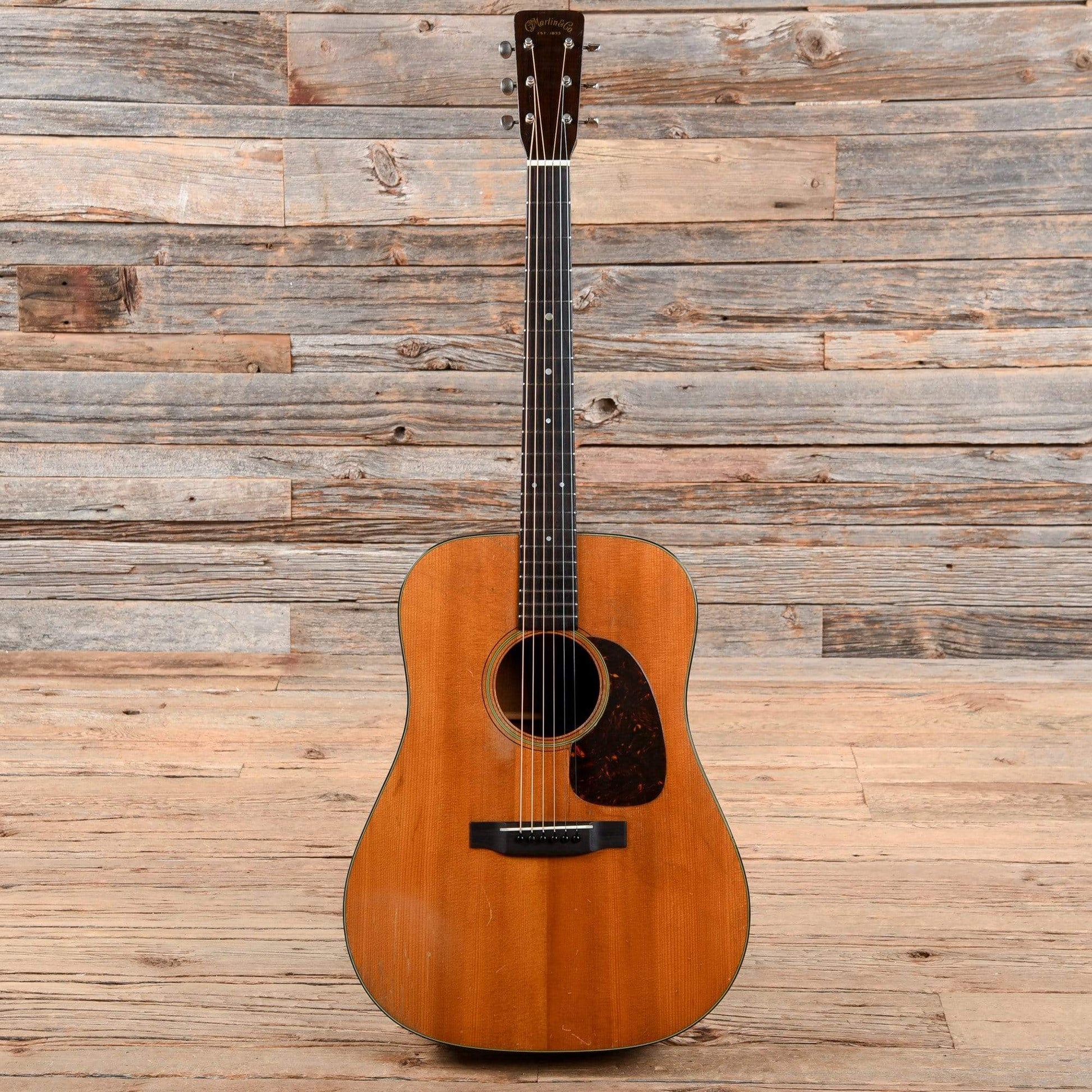 Martin D-18 Natural 1958 Acoustic Guitars / Dreadnought