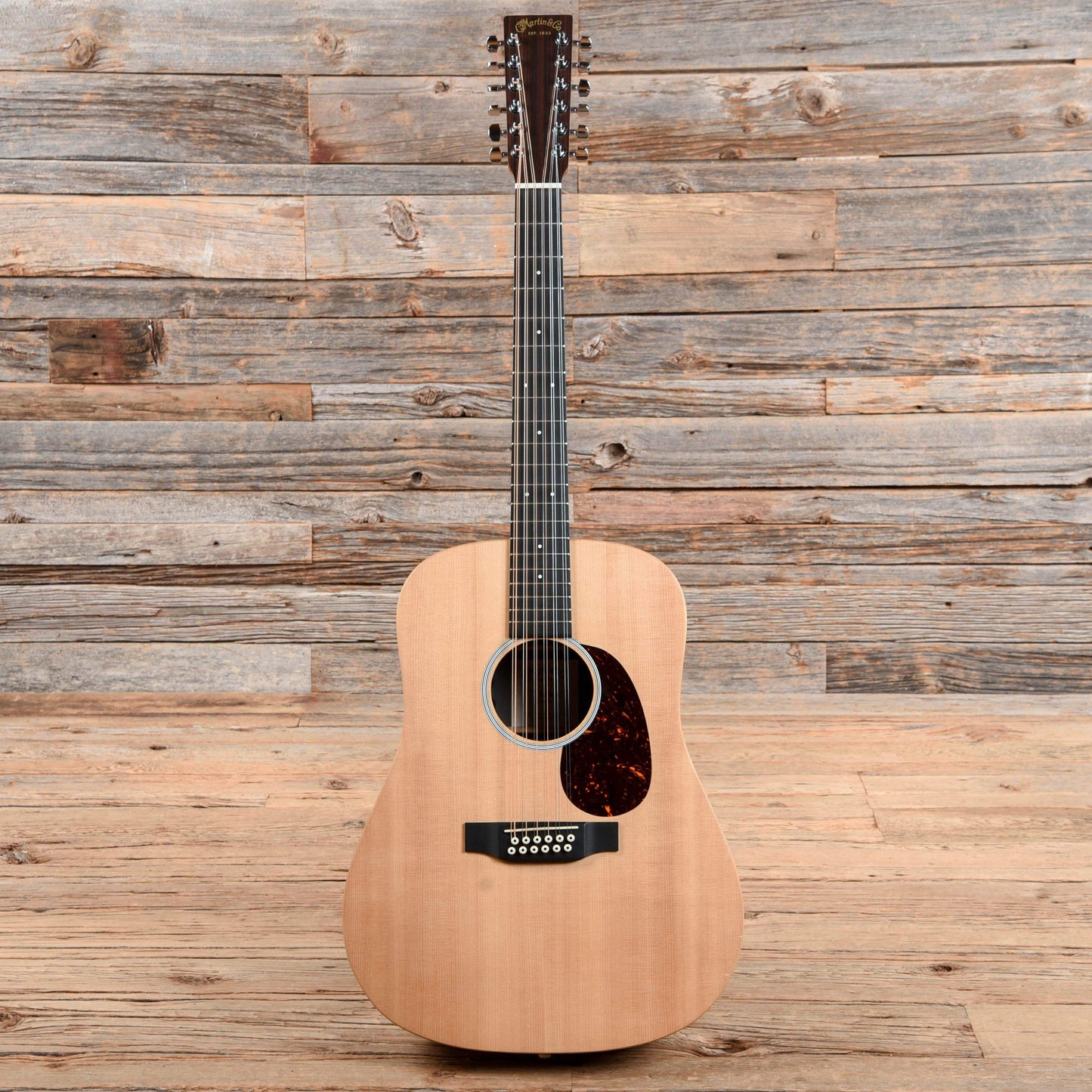 Martin D-X2E 12-String Natural 2017 Acoustic Guitars / Dreadnought