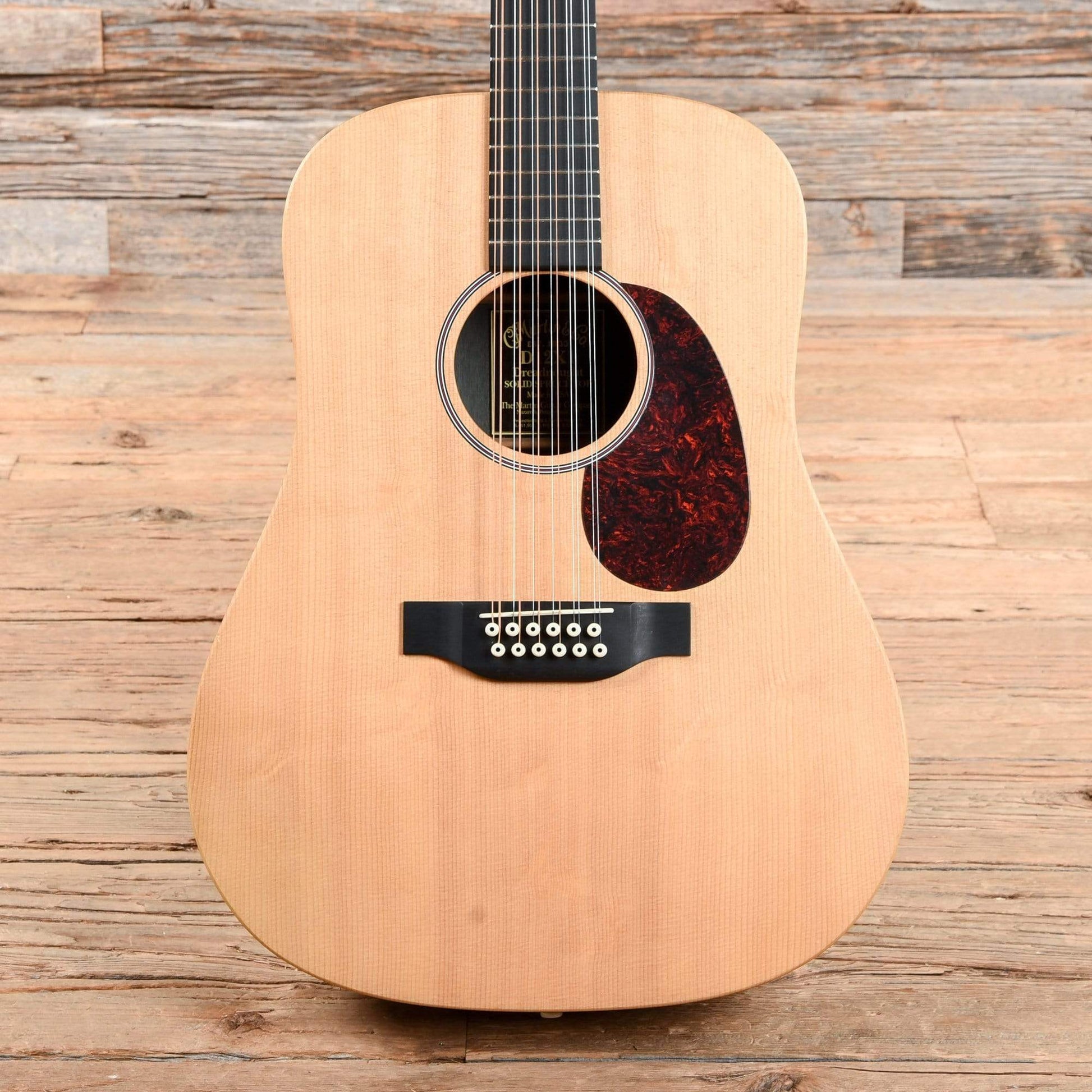 Martin D12X1 Natural Acoustic Guitars / Dreadnought