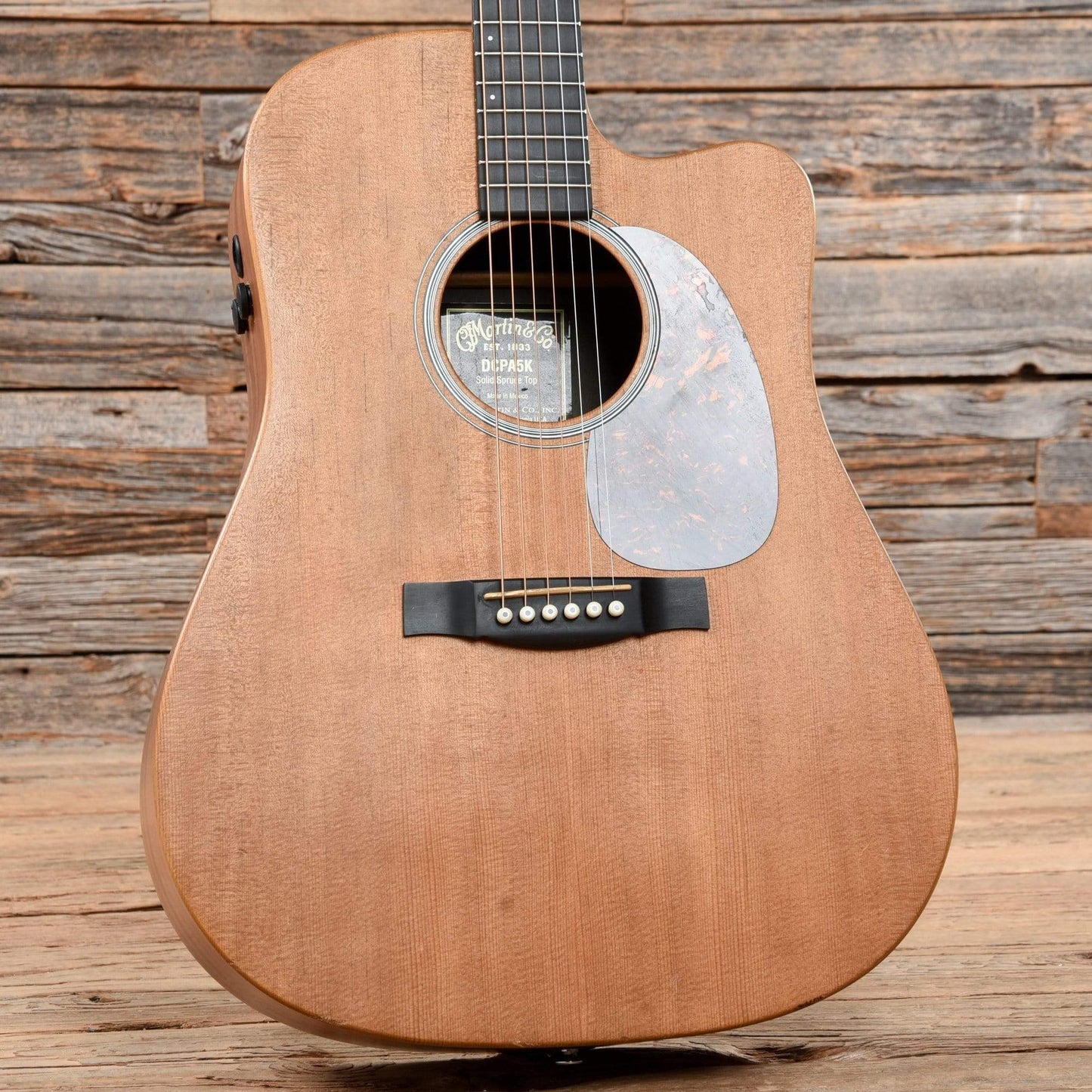 Martin DCPA5K Natural Acoustic Guitars / Dreadnought