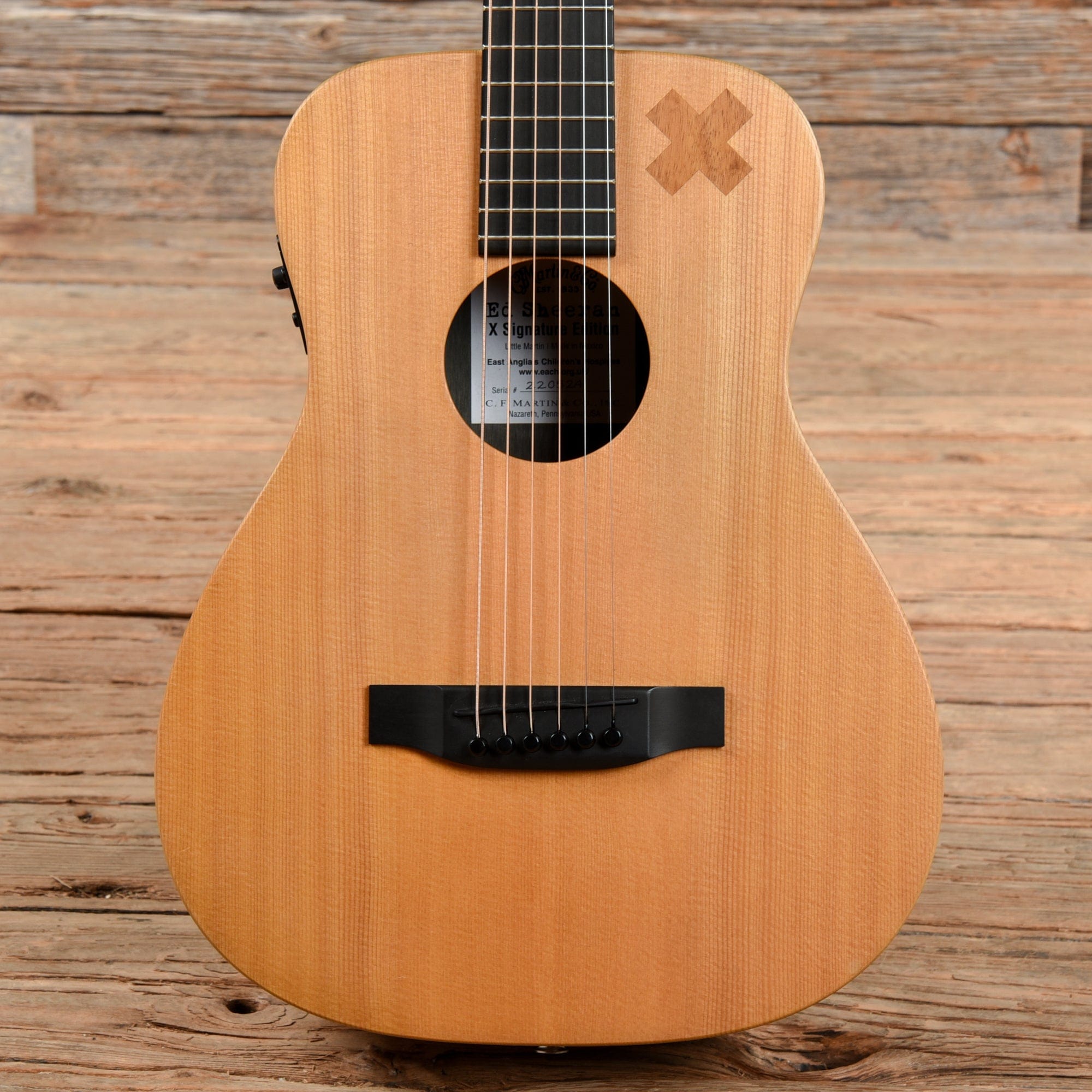 Martin LX1E Ed Sheeran Signature X Natural – Chicago Music Exchange