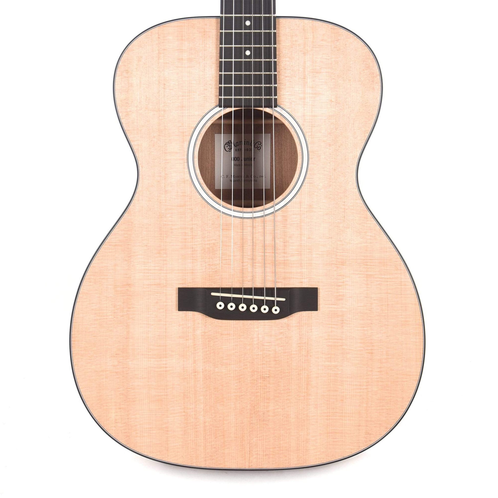 Martin 000 Jr-10L Satin Sitka/Sapele LEFTY Acoustic Guitars / Left-Handed