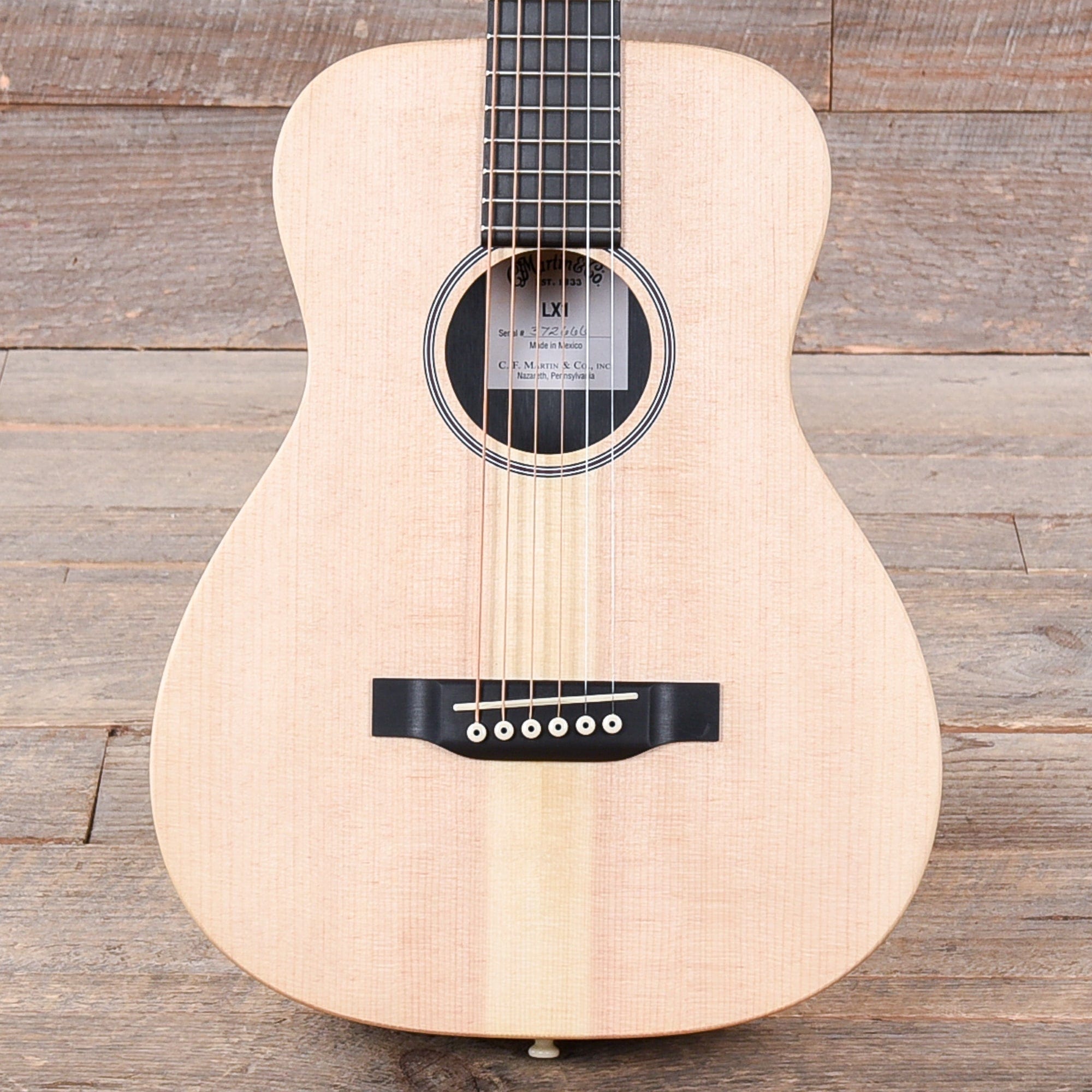 Martin shop lx1 specs