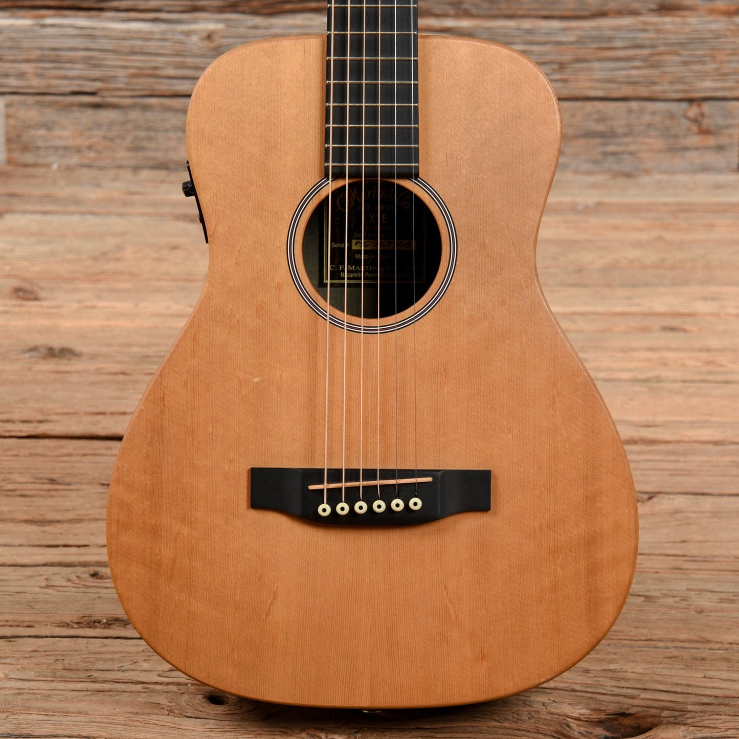 Martin LX1E Natural Acoustic Guitars / Mini/Travel