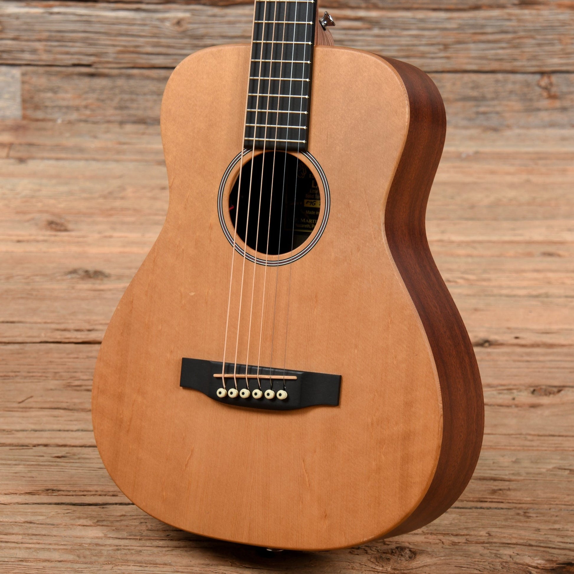 Martin LX1E Natural Acoustic Guitars / Mini/Travel