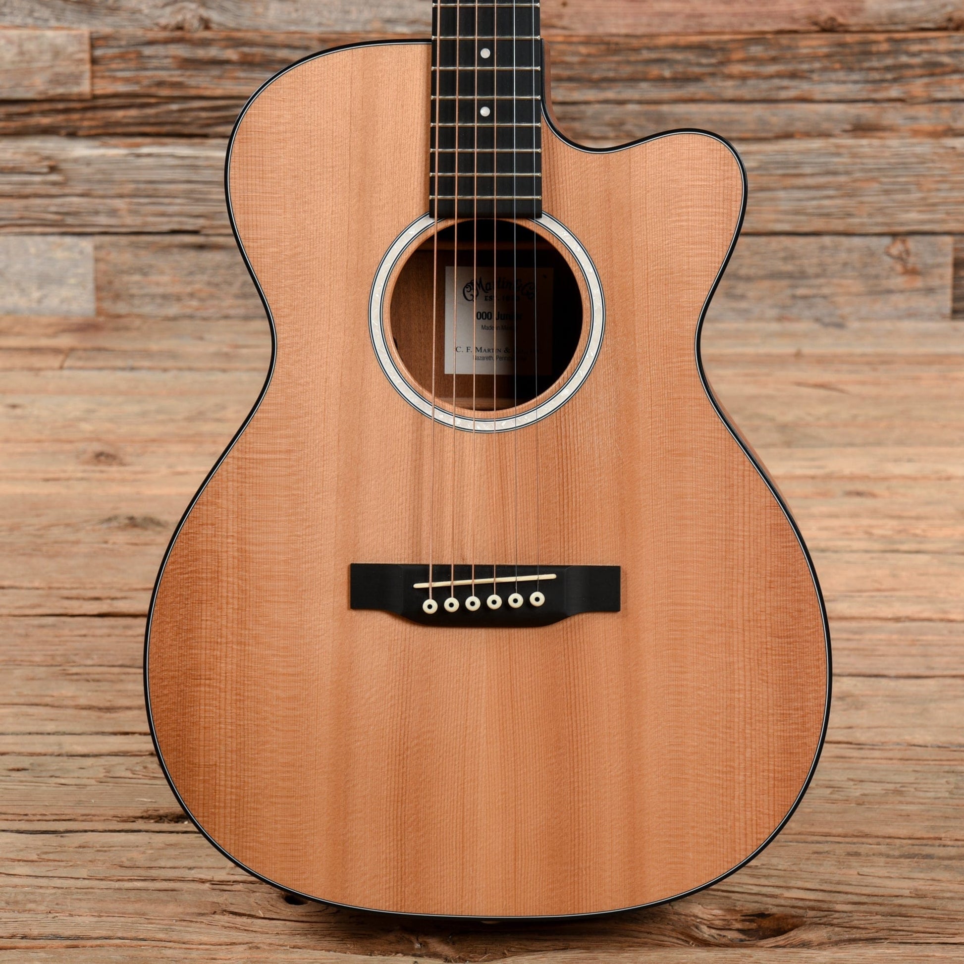 Martin 000 Junior Cutaway Natural 2020 Acoustic Guitars / OM and Auditorium