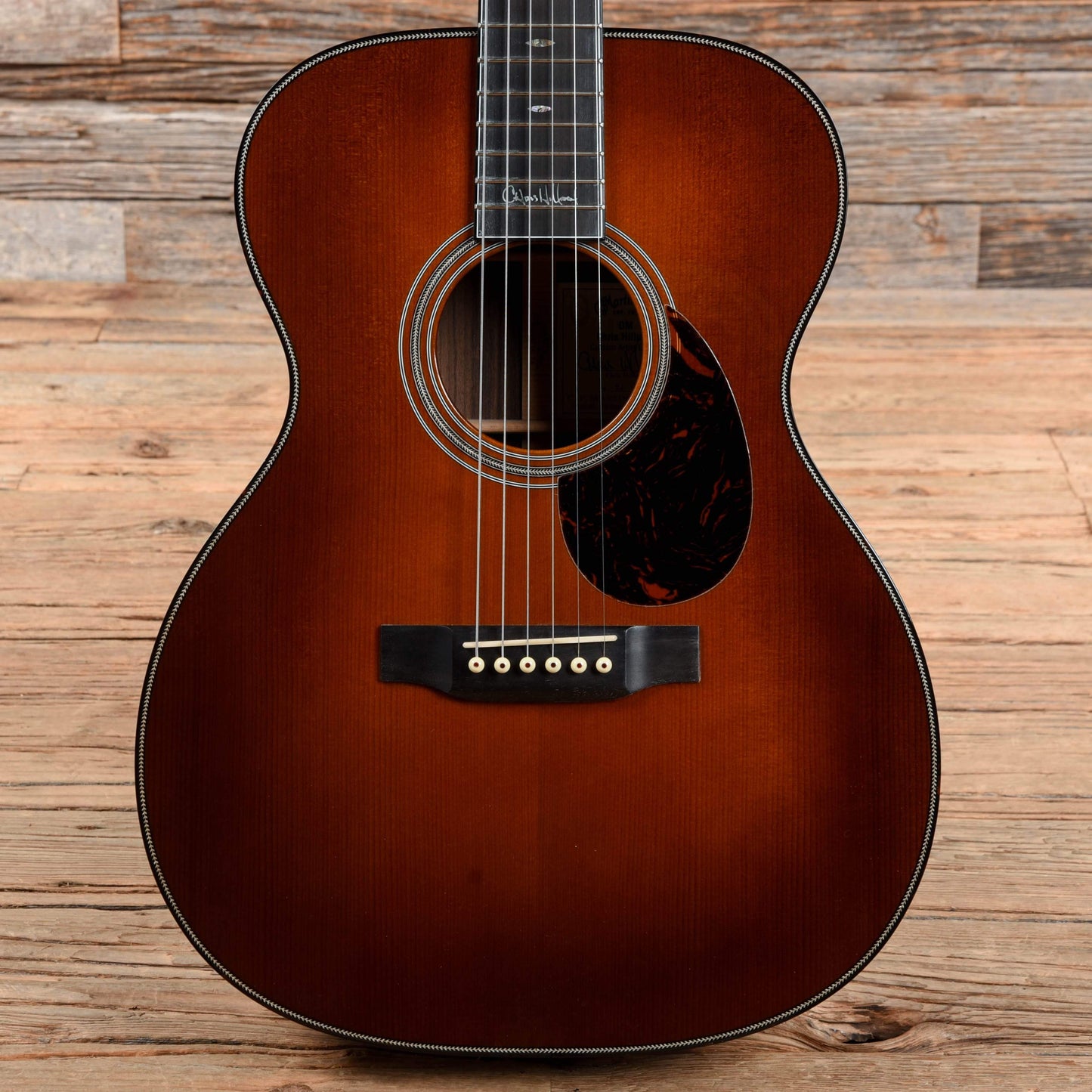 Martin Chris Hillman OM Custom 1932 Shaded Burst 2009 Acoustic Guitars / OM and Auditorium