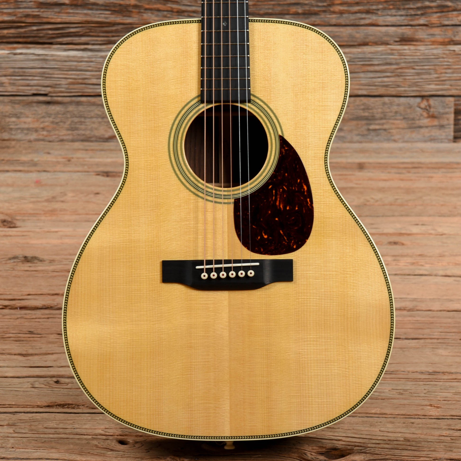 Martin Custom Shop OM-28 Adirondack Natural Acoustic Guitars / OM and Auditorium