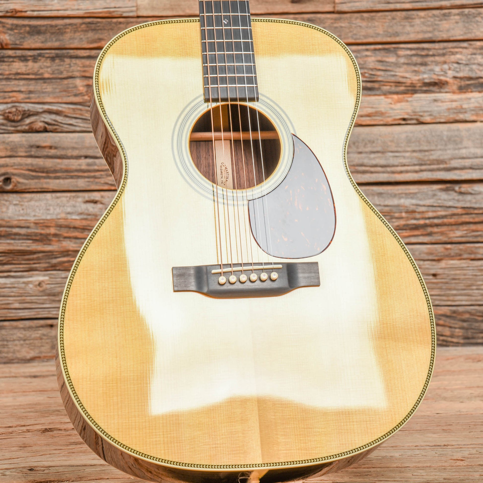 Martin Custom Shop OM-28 Adirondack Natural Acoustic Guitars / OM and Auditorium