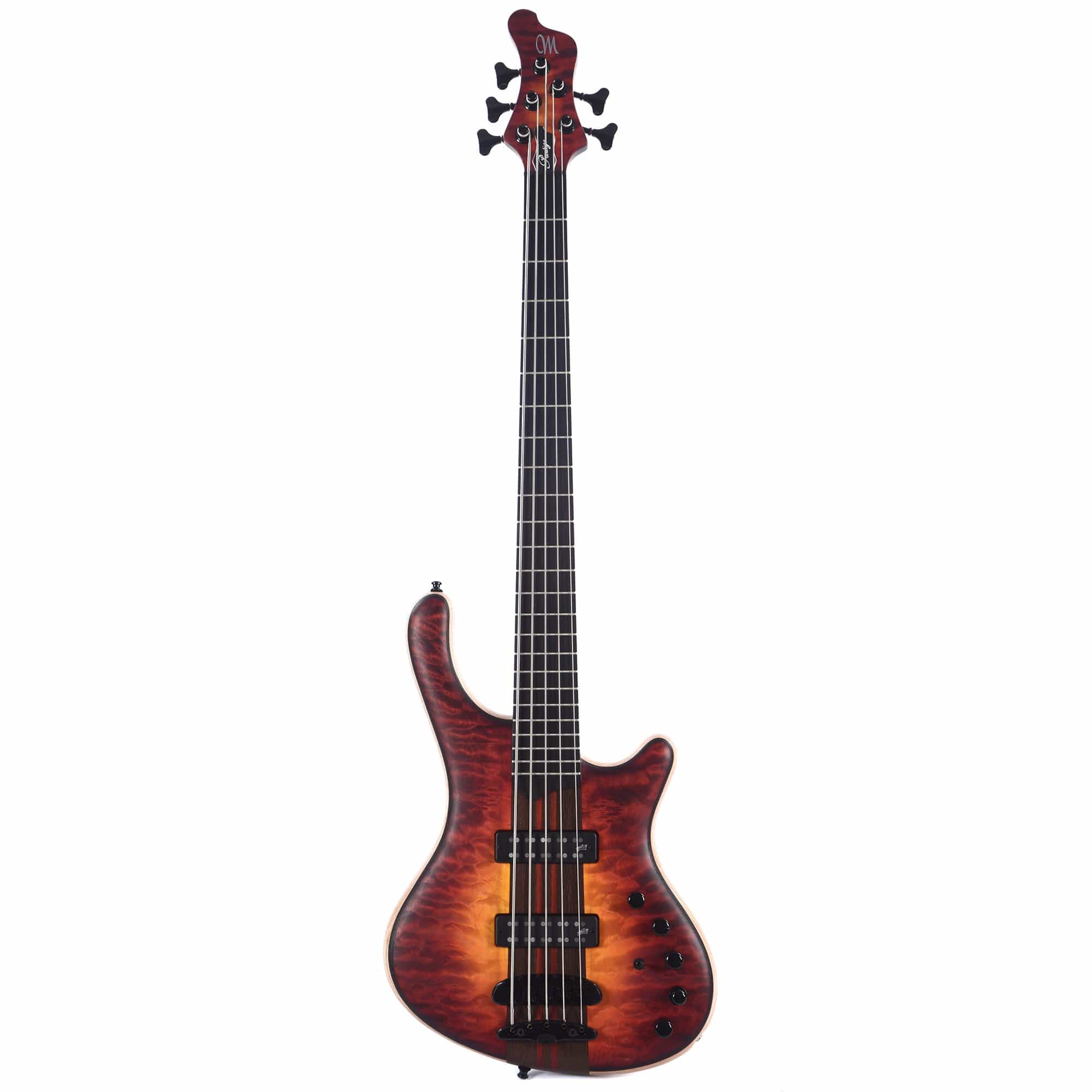 Mayones Prestige Classic 5-String Lava Burst Matte – Chicago Music Exchange