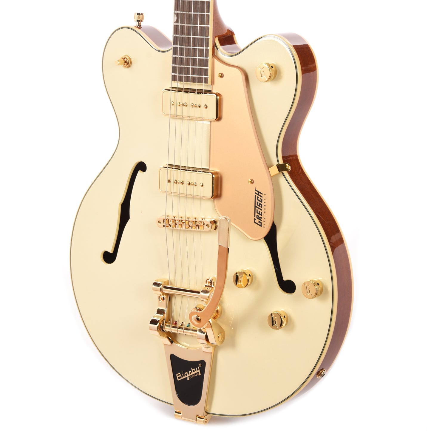 Gretsch Electromatic Pristine LTD Center Block Double-Cut with Bigsby White Gold