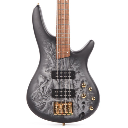 Ibanez SR300EDXBZM Standard 4-String Electric Bass Black Ice Frozen Matte