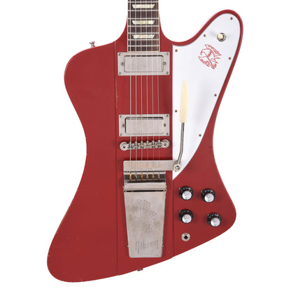 Gibson Custom Shop Murphy Lab 1963 Firebird V Cardinal Red Light Aged w/Maestro Vibrola